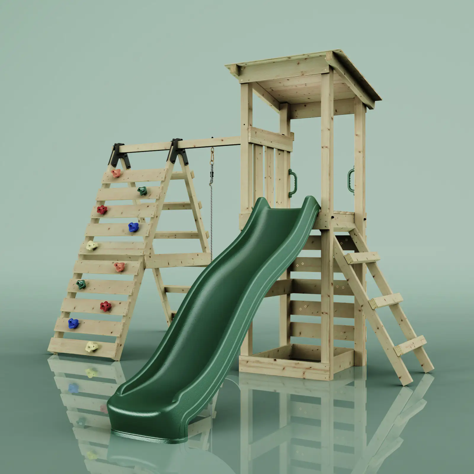 Weka Spielturm Sevilla 306,2 x 284,4 x 228,8 cm