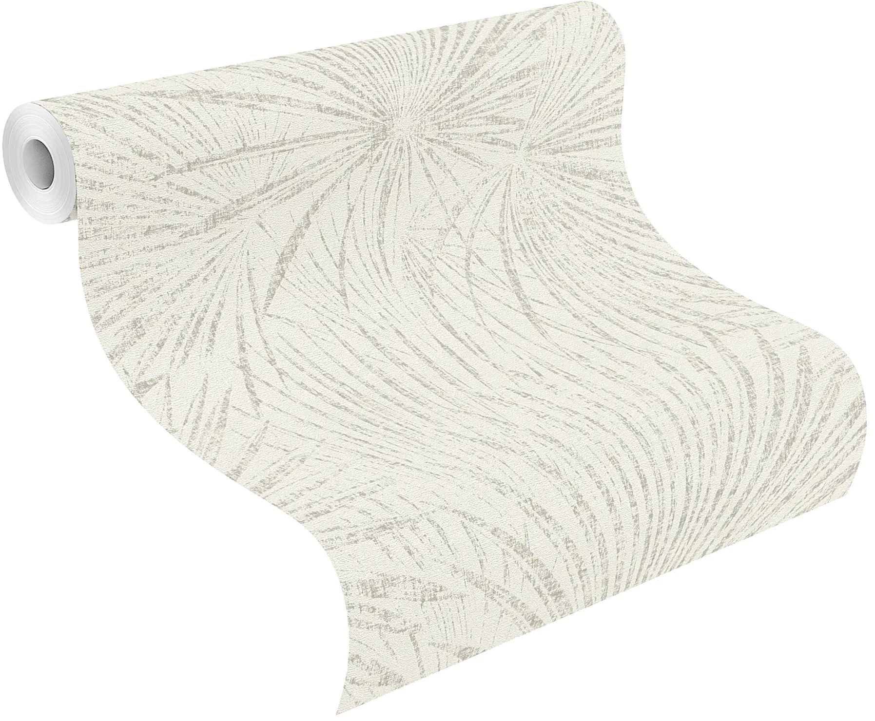 Rasch Vliestapete 555721 Weiß-Offwhite Muster & Motive 10,05 m x 0,53 m