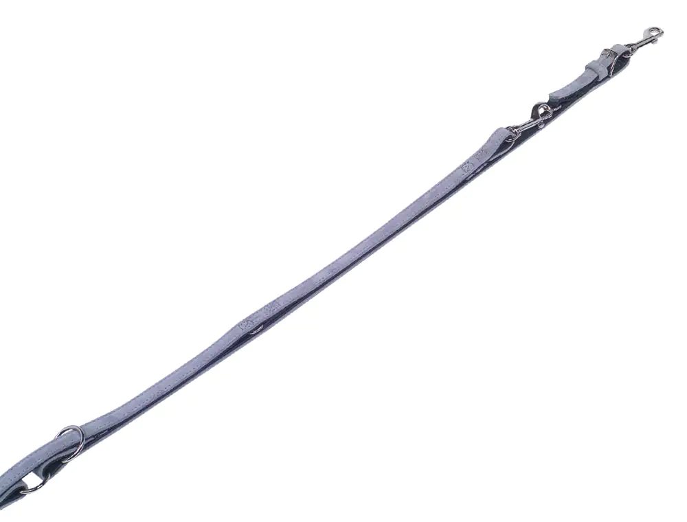 Nobby Führleine Velours grau 200 cm