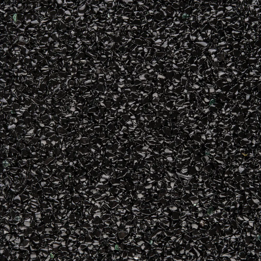 RAVELLO Steinteppich Boden Indoor Körnung Fein Farbe schwarz 15 kg Set