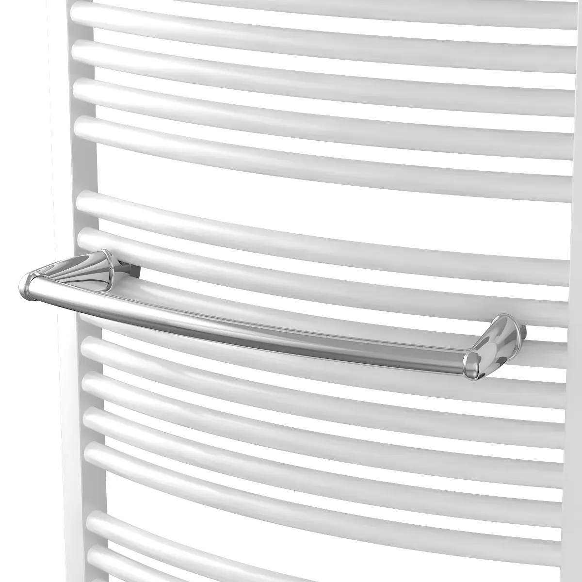 Ximax Heizkörper-Handtuchstange Design gebogen 46 cm chrom