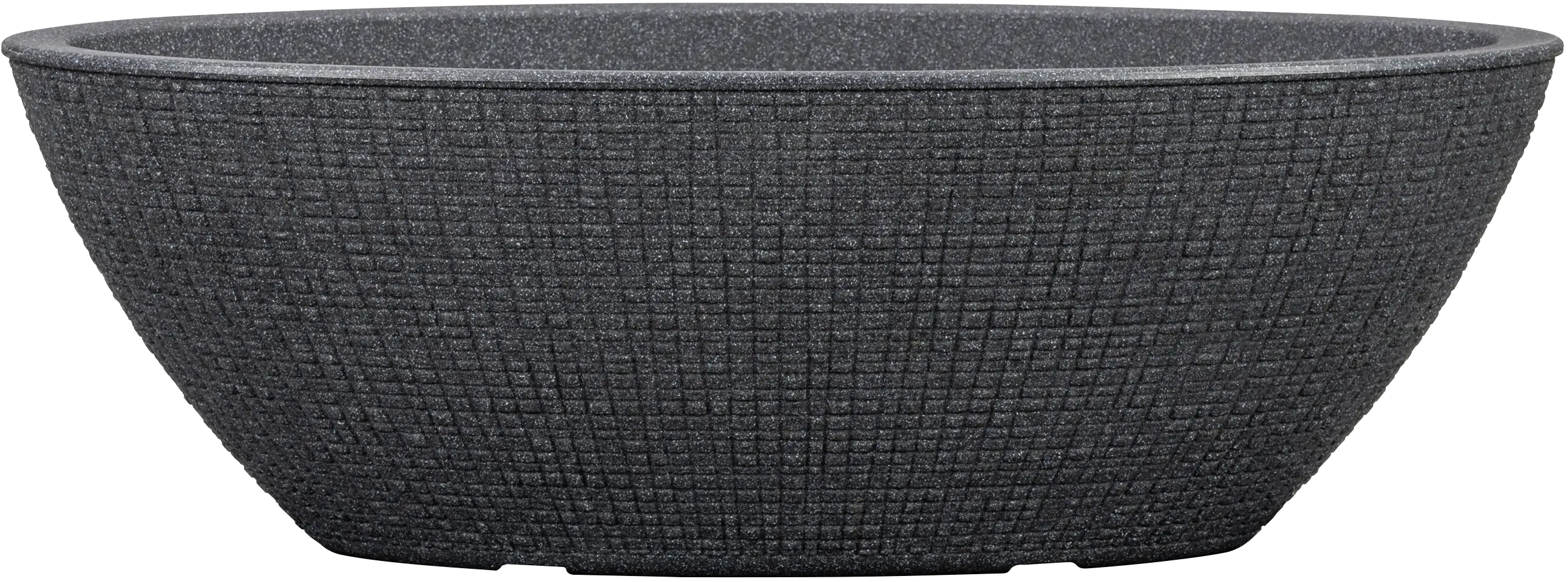 Scheurich Pflanzschele Serie 298 Barceo Jardiniere stony black Ø 60 cm