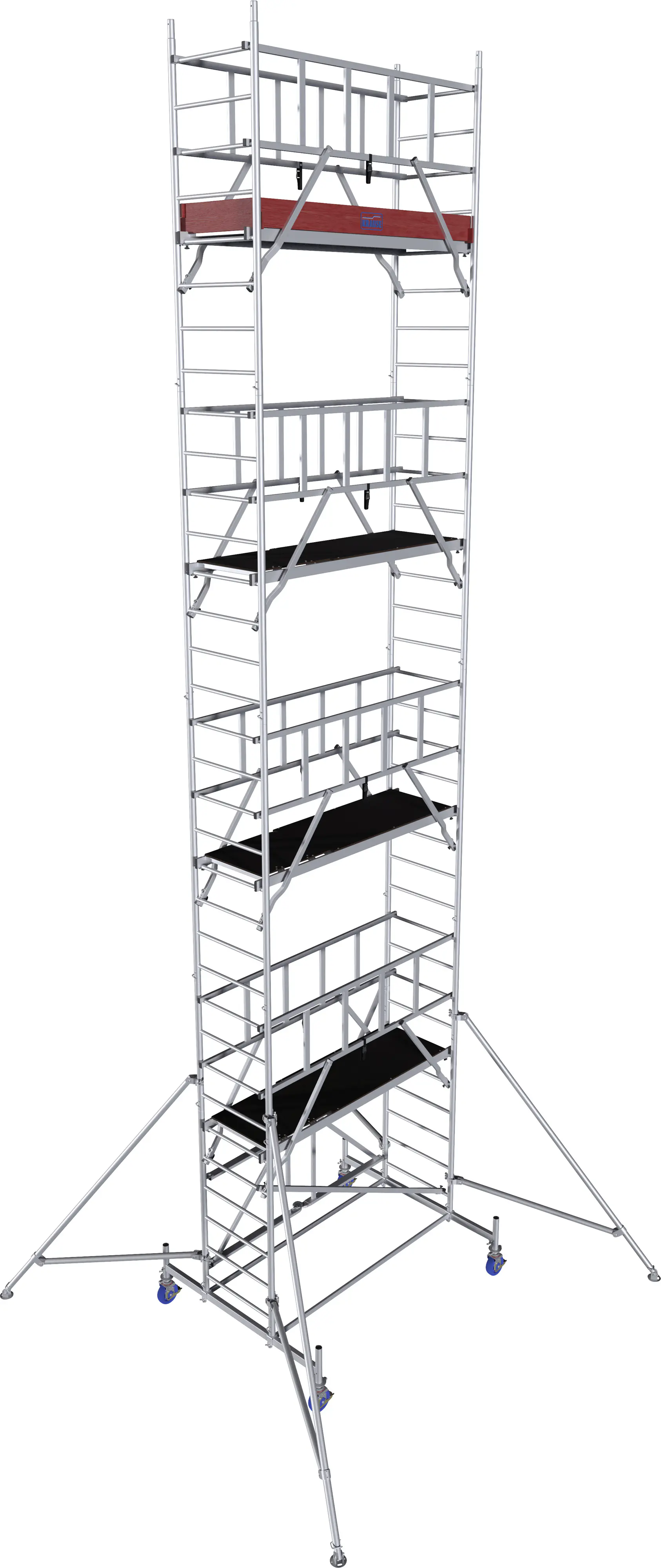 Krause Faltgerüst MONTO ProTec XS Aluminium 9,80 m