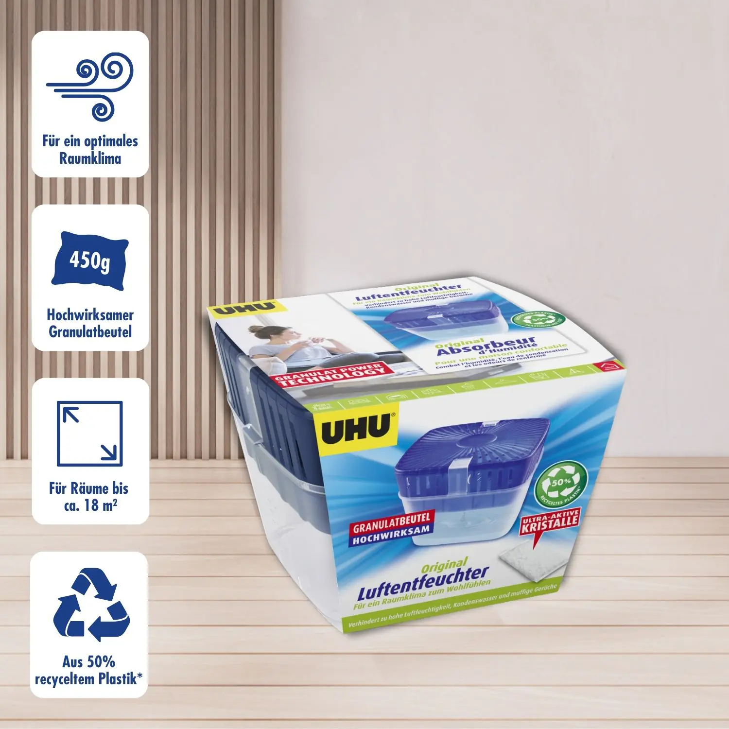 UHU Luftentfeuchter Original 450 g