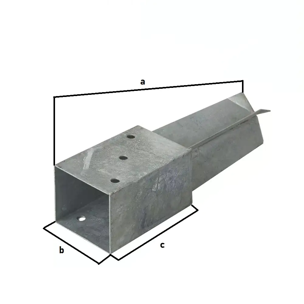 TrendLine Bodenhülse 35 x 9,1 x 9,1 cm