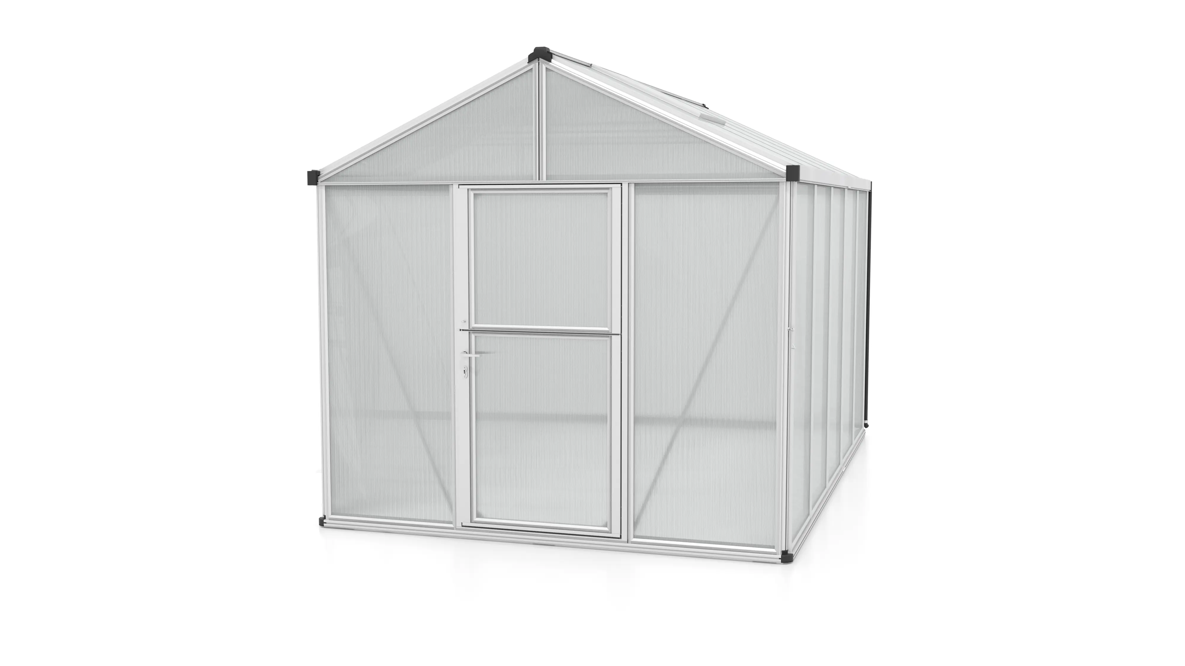 Vitavia Gewächshaus-Set Zeus 10000 HKP 10 mm alu 266 x 398 cm 