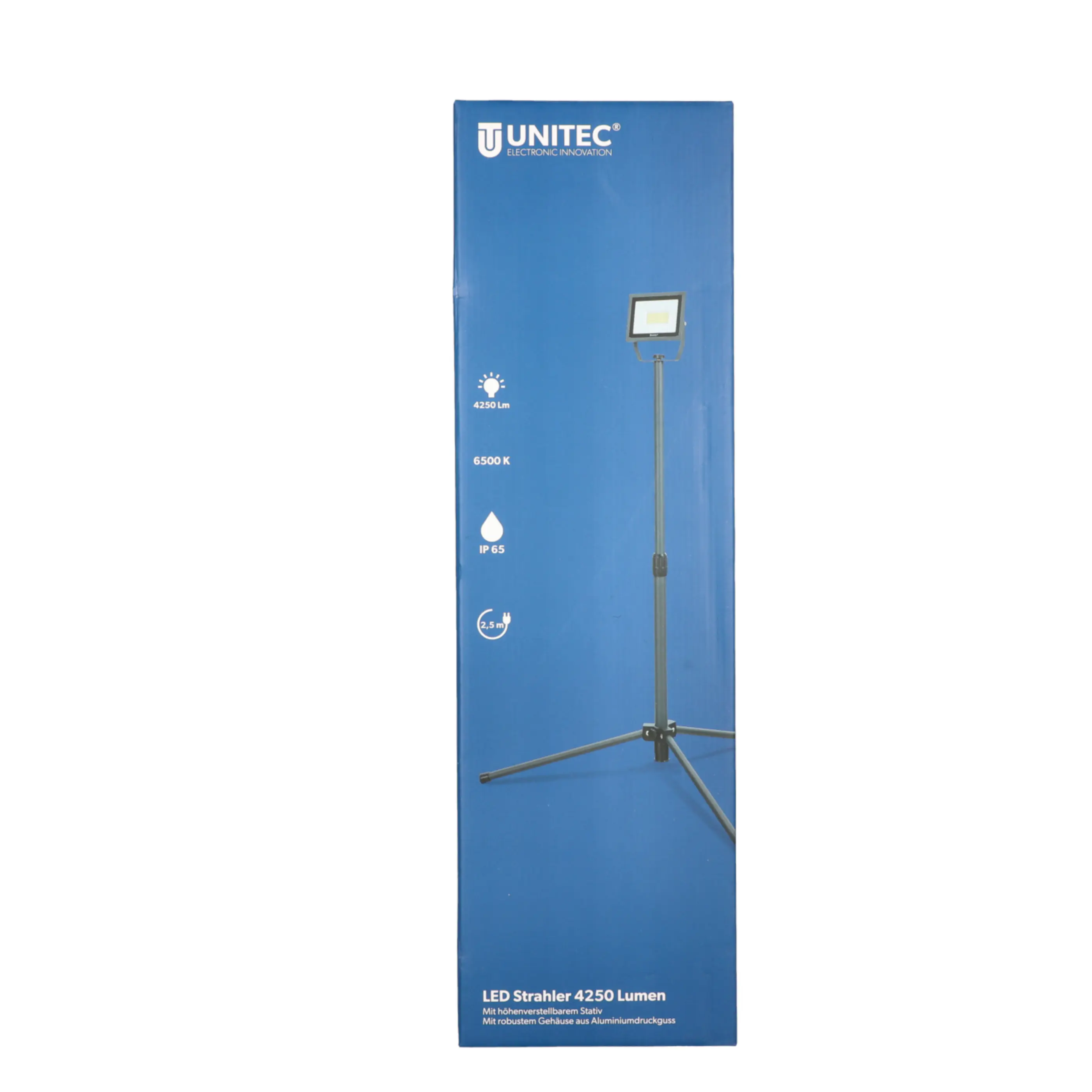UniTec LED Baustrahler mit Stativ 35 W 4250 lm