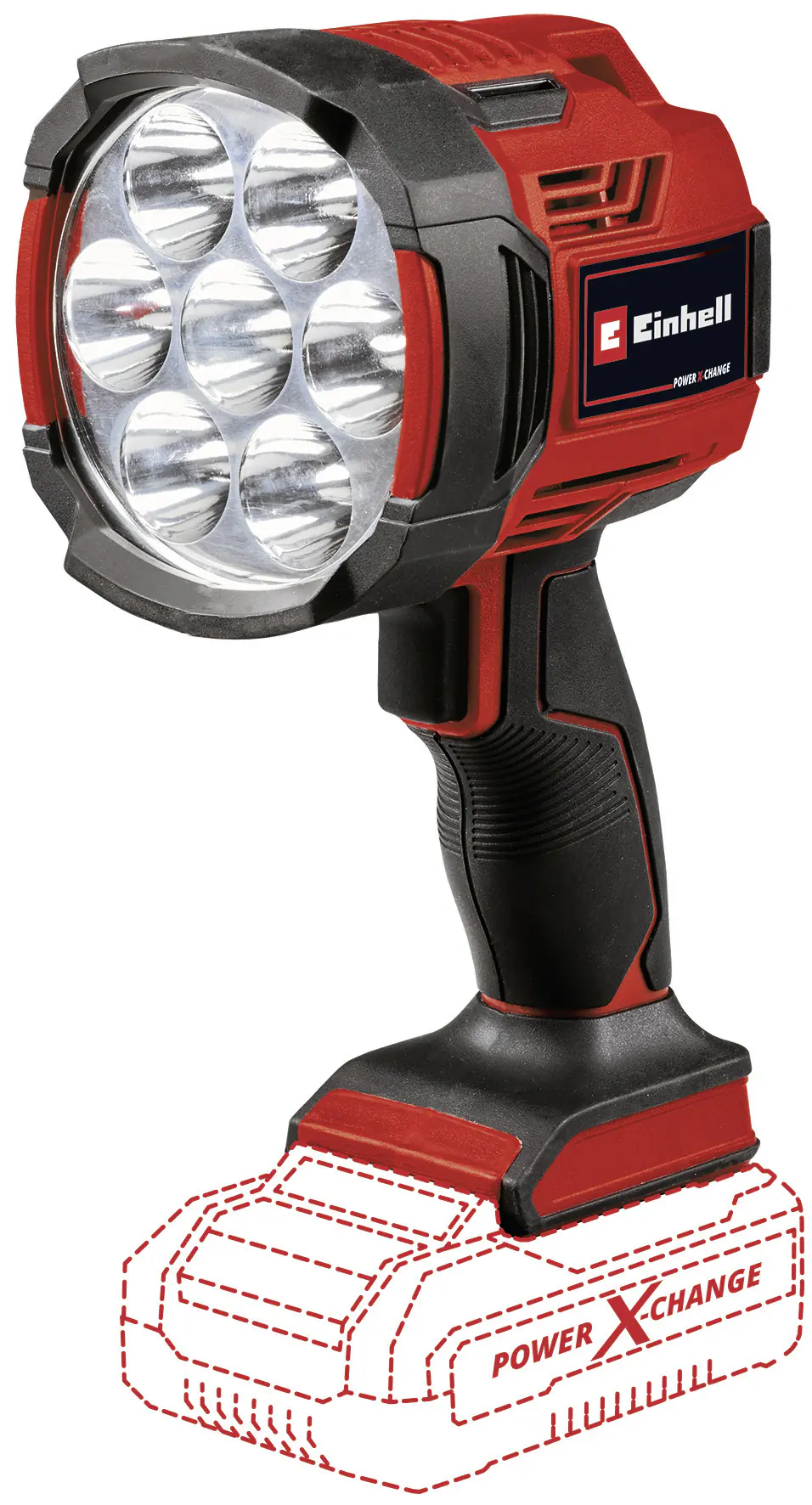 Einhell Akku-Lampe TE-CL 18/2500 LiAC Solo 18 V
