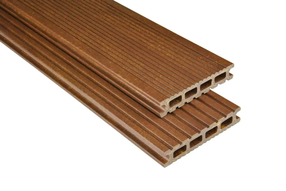 Kovalex Terrassendiele WPC 14,5 x 2,6 cm walnuss mattiert Meterware