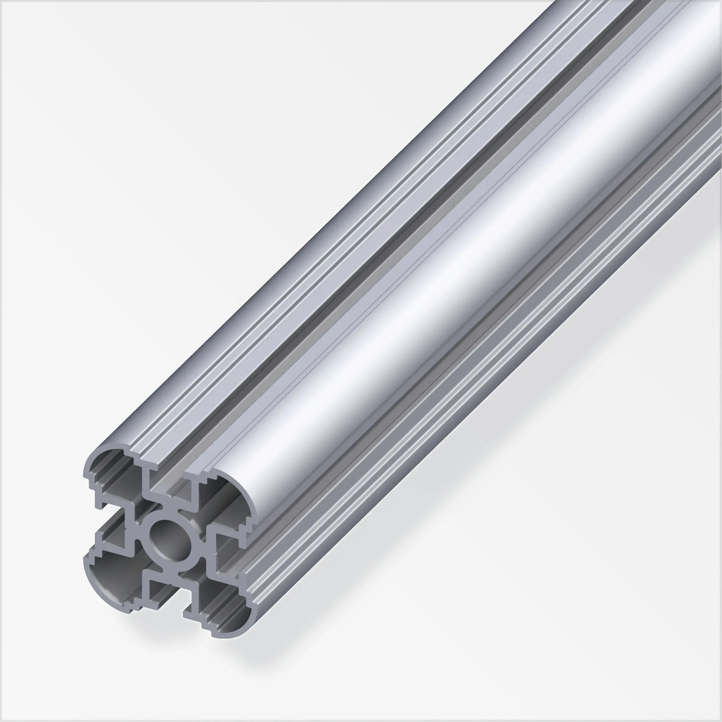 coaxis®-Säulen-Profil 0.324 m, 35.5 mm Aluminium roh blank