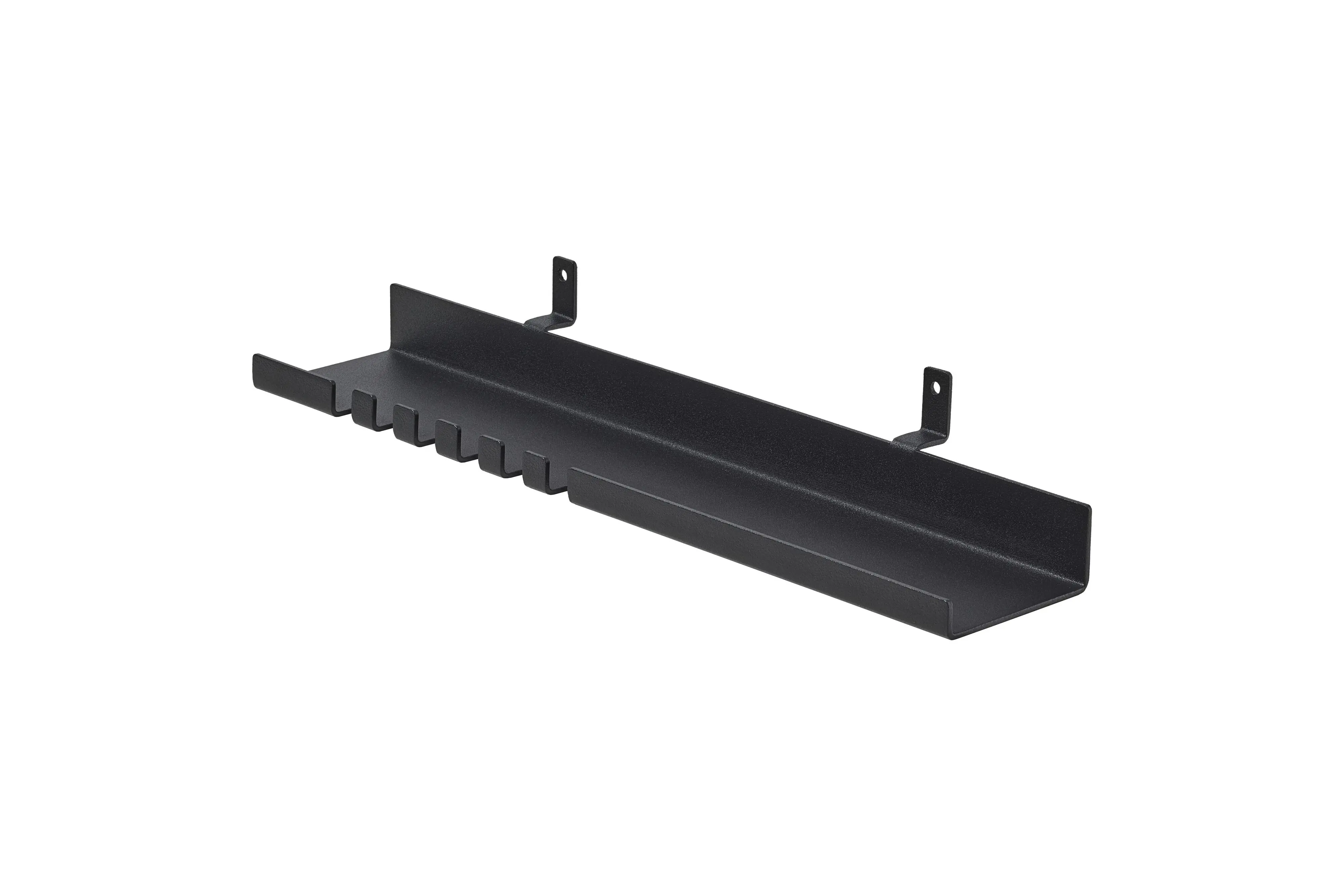 Dolle Schlüsselablage für Akustikpaneele 30 x 6 x 4,4 cm schwarz