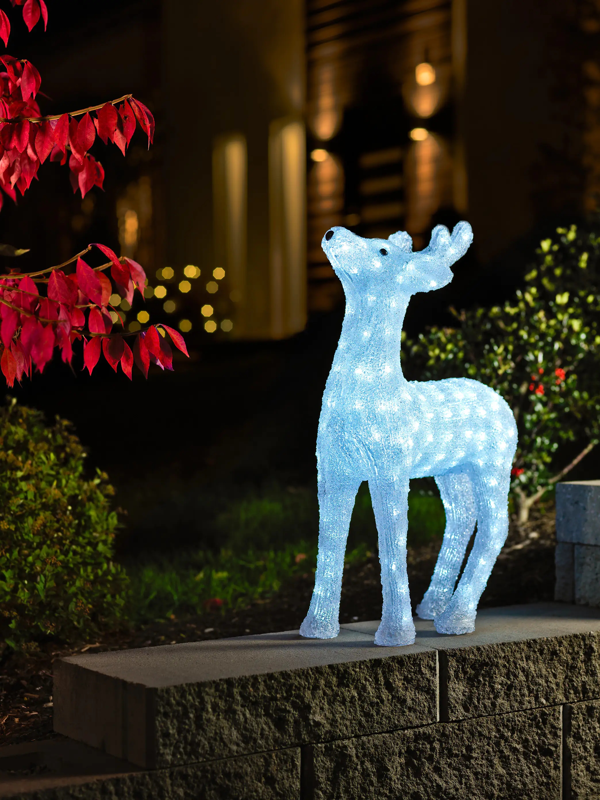 Konstsmide LED Acryl Rentier 176 kalt weiße Dioden