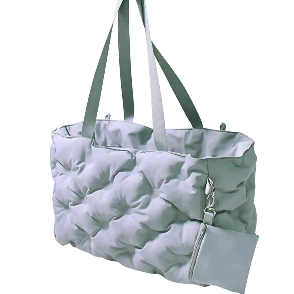 Nobby Transporttasche Pillow hellgrau 40 x 20 x 25 cm
