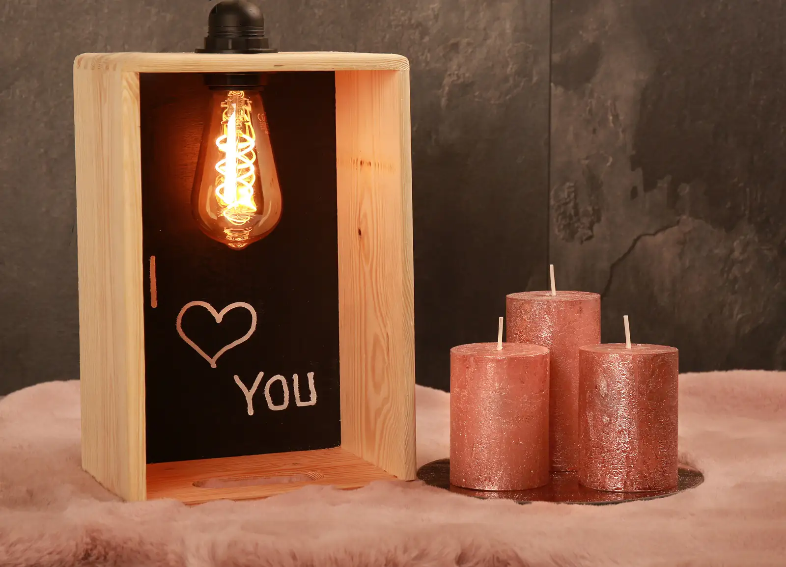 DIY Dekoleuchte Set zum Selberbauen