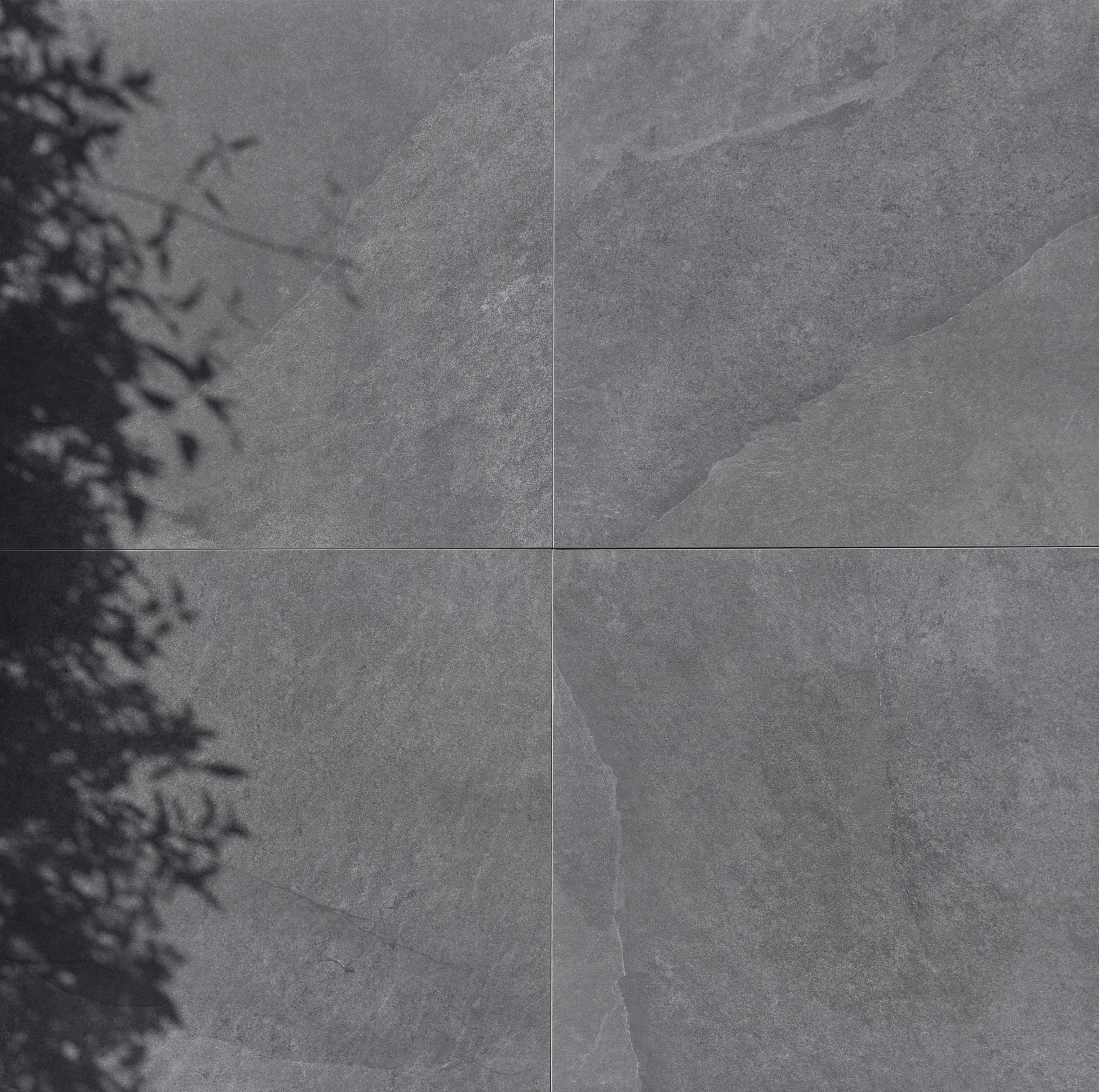 Terrassenplatte Feinsteinzeug Concept 60 x 60 x 2 cm antrazit
