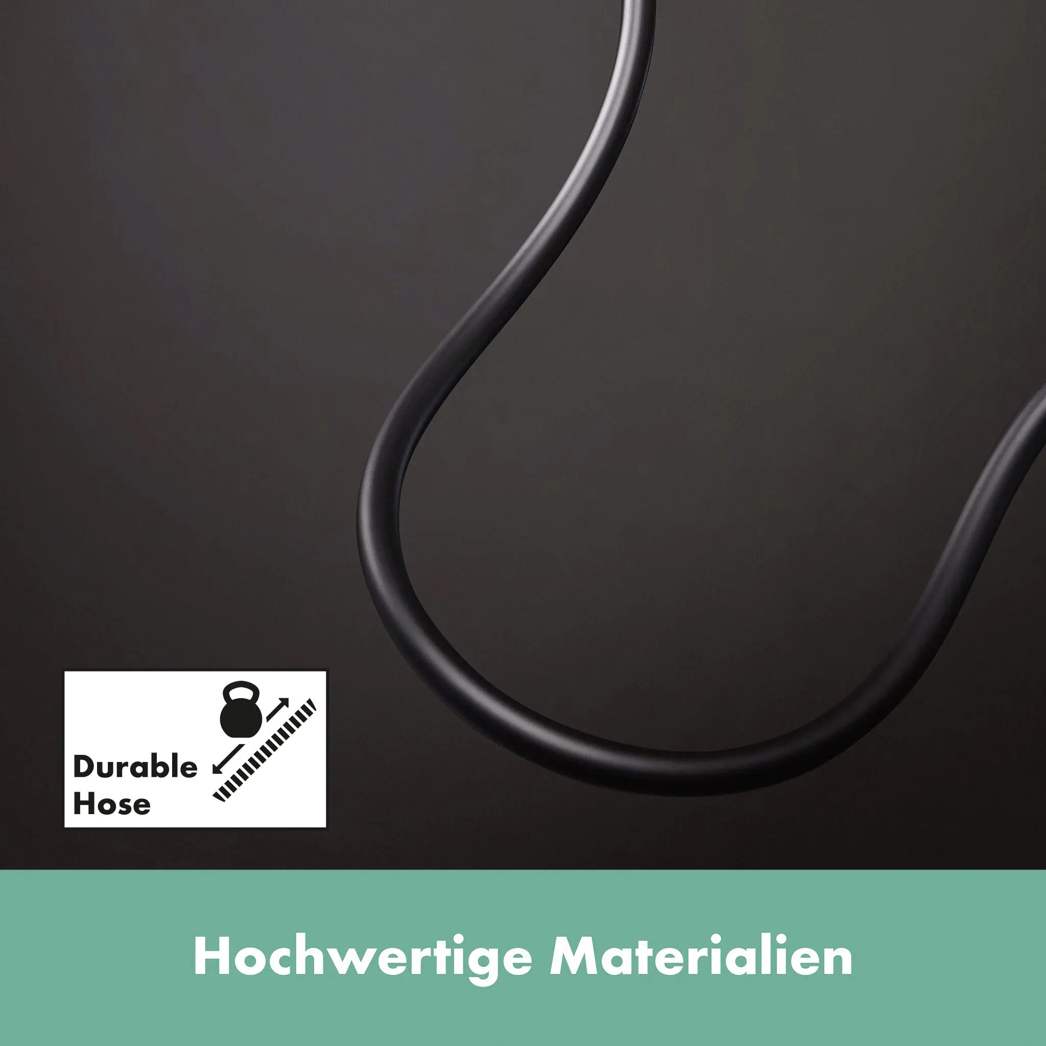 Hansgrohe Brauseschlauch Isiflex 1,6 m mattschwarz
