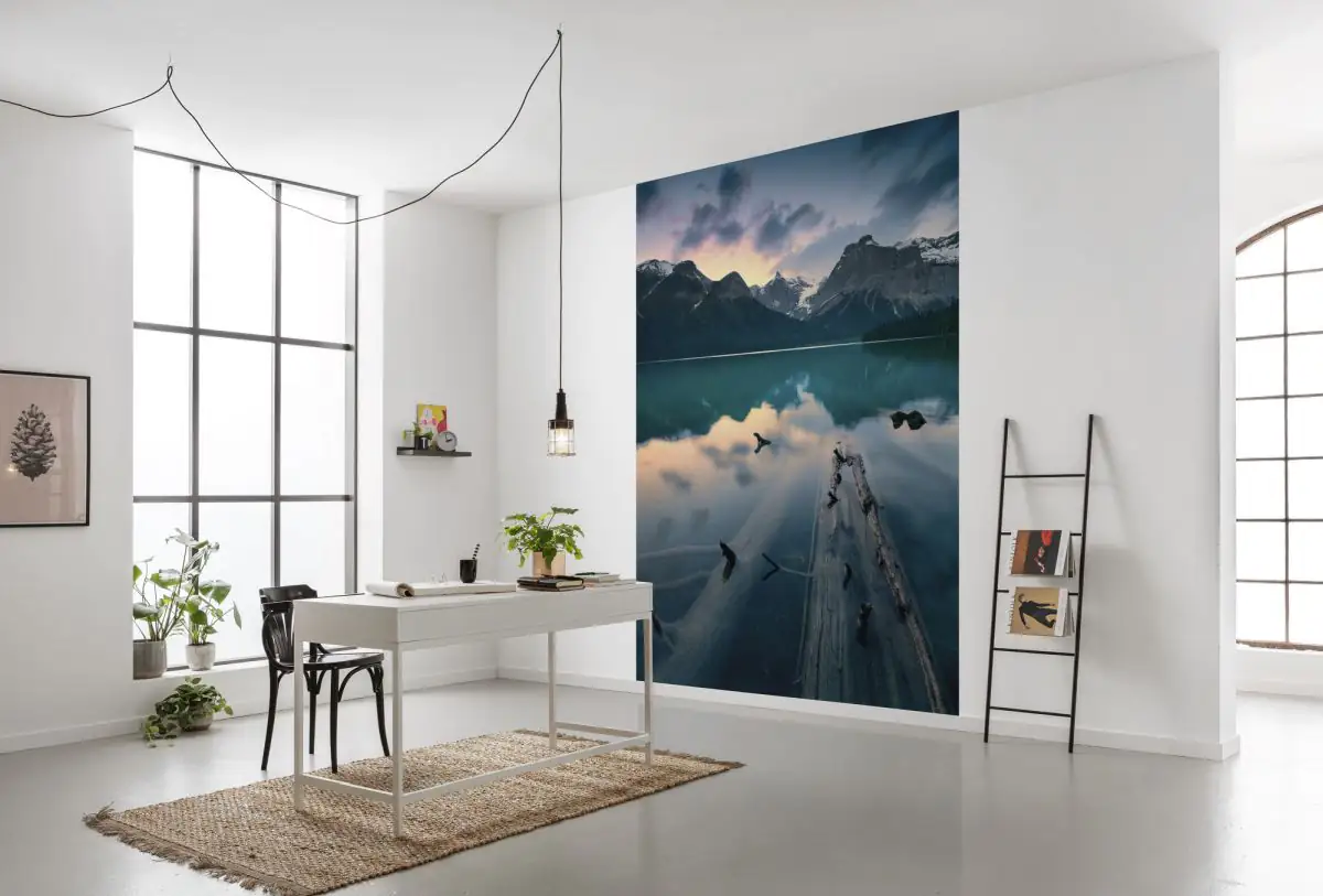 Komar Vlies Fototapete Burning Emerald 200 x 280 cm 