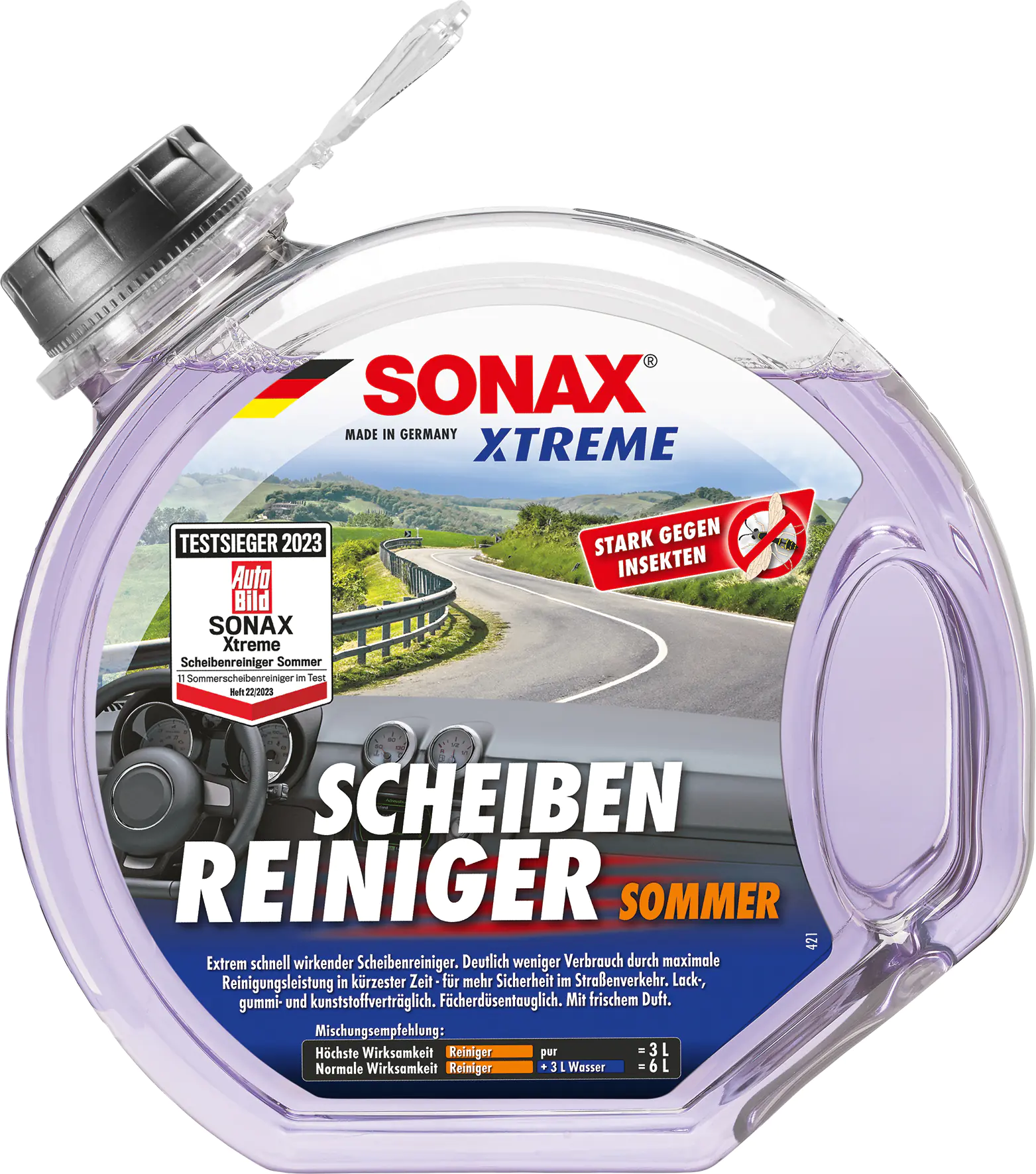 Sonax Xtreme Scheibenreiniger Sommer Konzentrat 1:3 3L