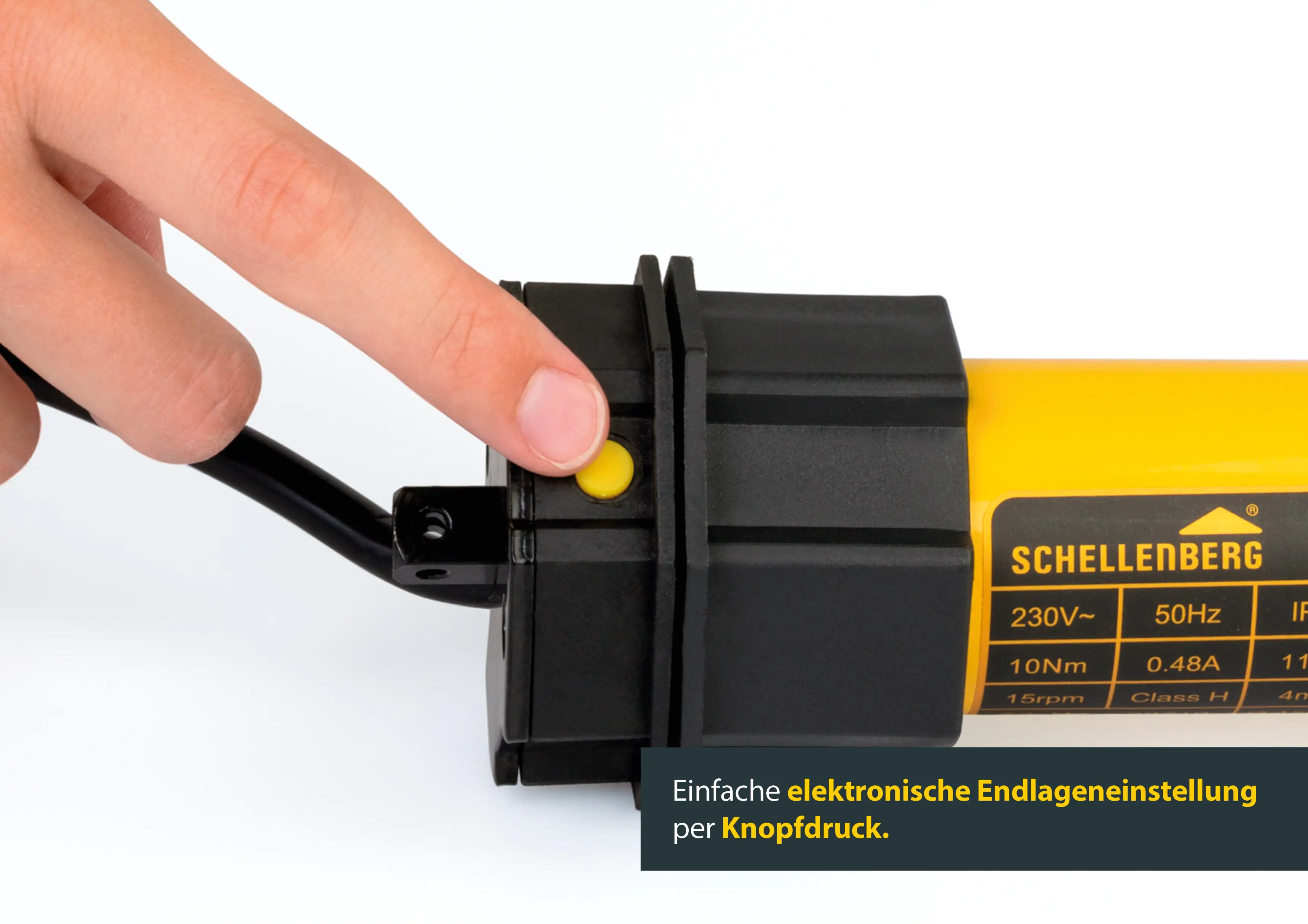Schellenberg Rollladenmotor Maxi PLUS 10 Nm für 60 mm Achtkantwellen