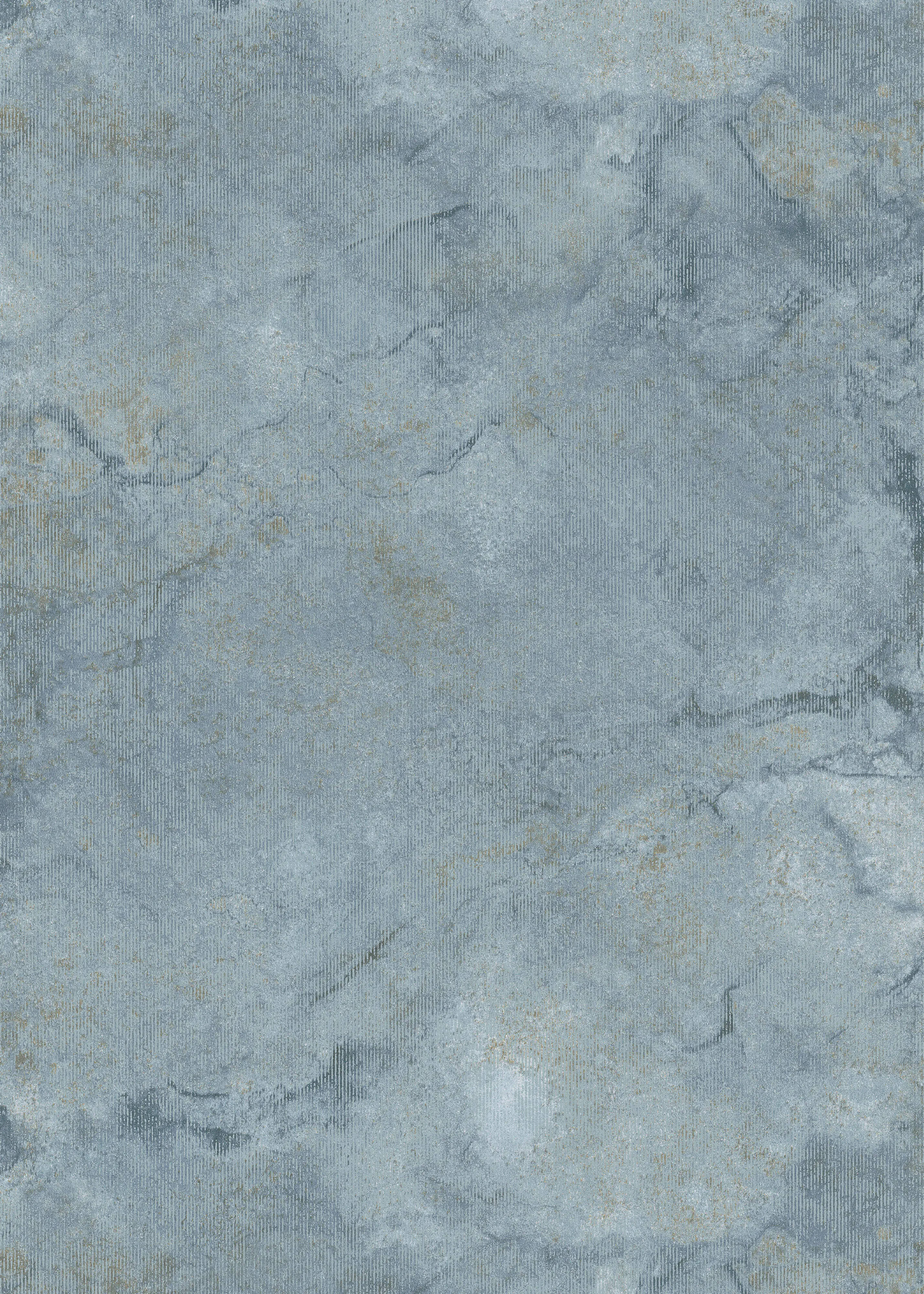 Erismann Vliestapete Grafik 4Earth petrol 10,05 x 0,53 m