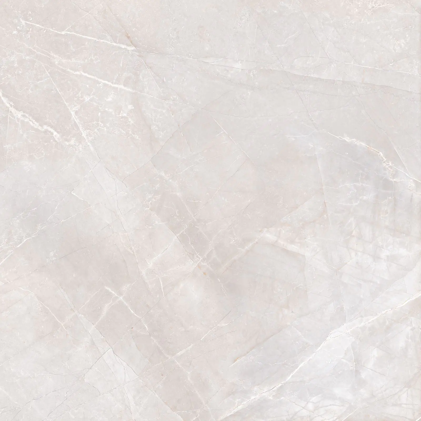 Bodenfliese Feinsteinzeug Armani 80 x 80 cm light grey