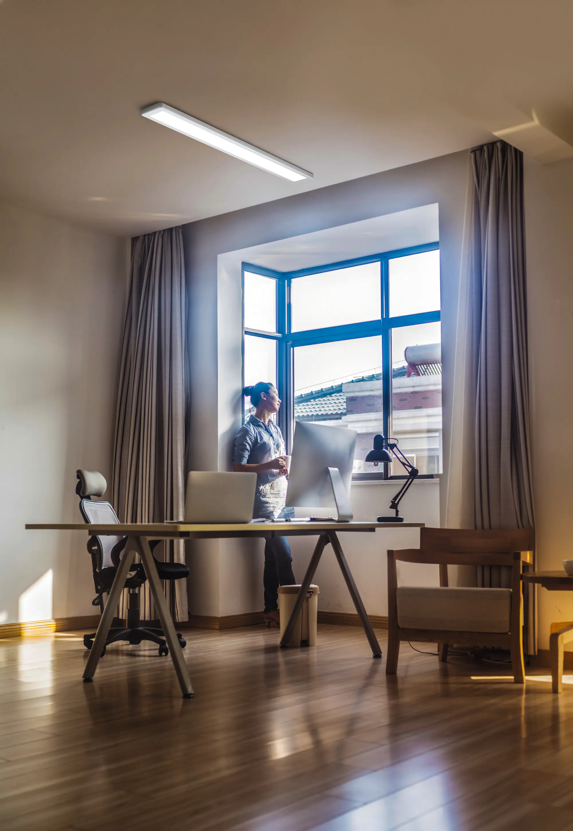 Osram LED Lichtleiste Office Line 122 cm weiß 48 W 