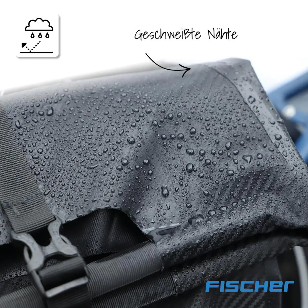 Fischer Gepäckträgertasche PLUS Emendo 23 L abschließbar