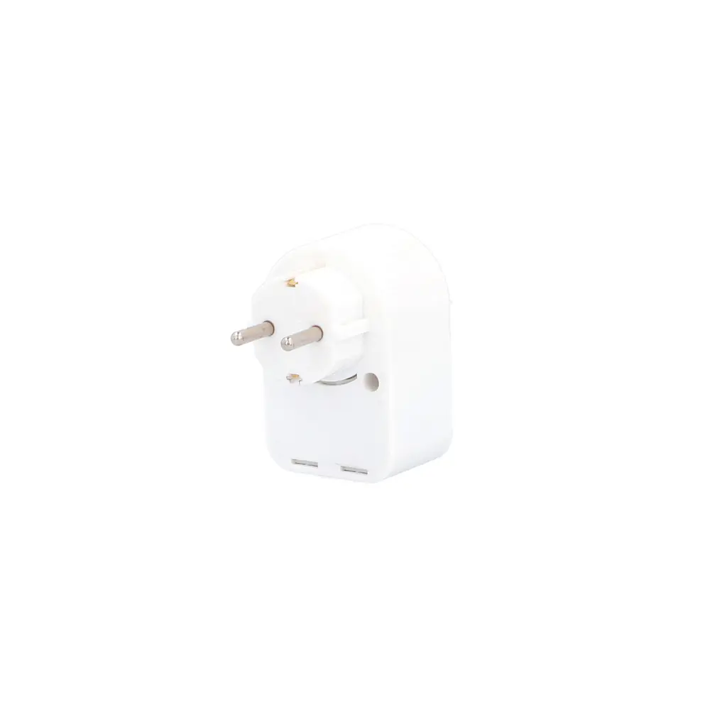 Unitec Zwischenstecker mit USB Typ A+C
