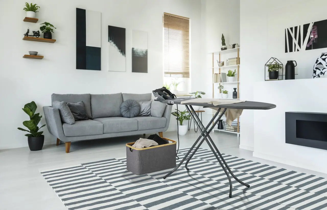 Leifheit Bügelbrett Classic M Black 120 x 38 cm