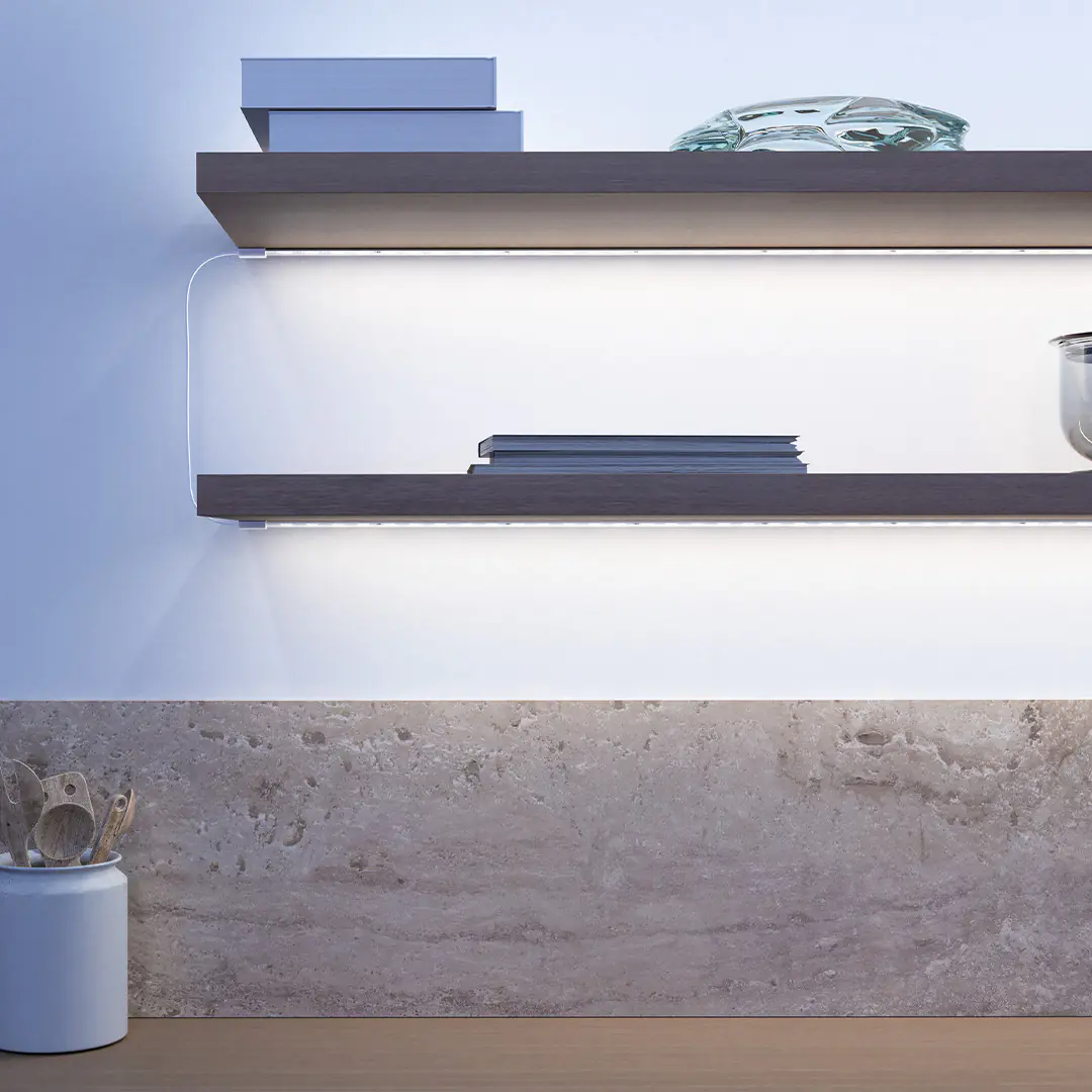 Philips Hue Verbinder Flux Gradient LED-Streifen weiß 4 Stück