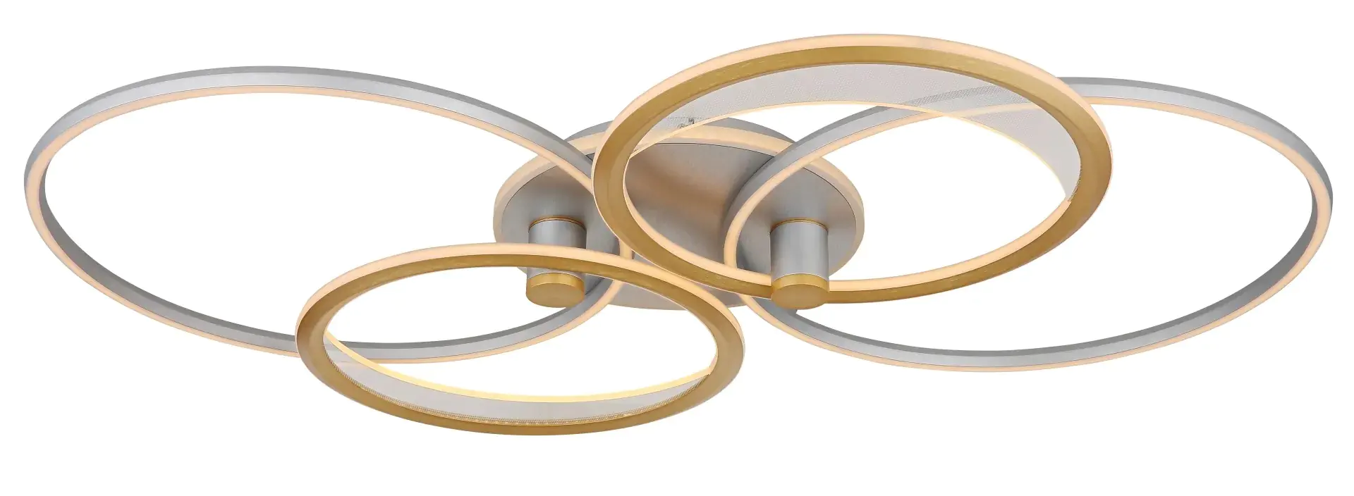 Globo LED Deckenleuchte Umbra 4 Ringe