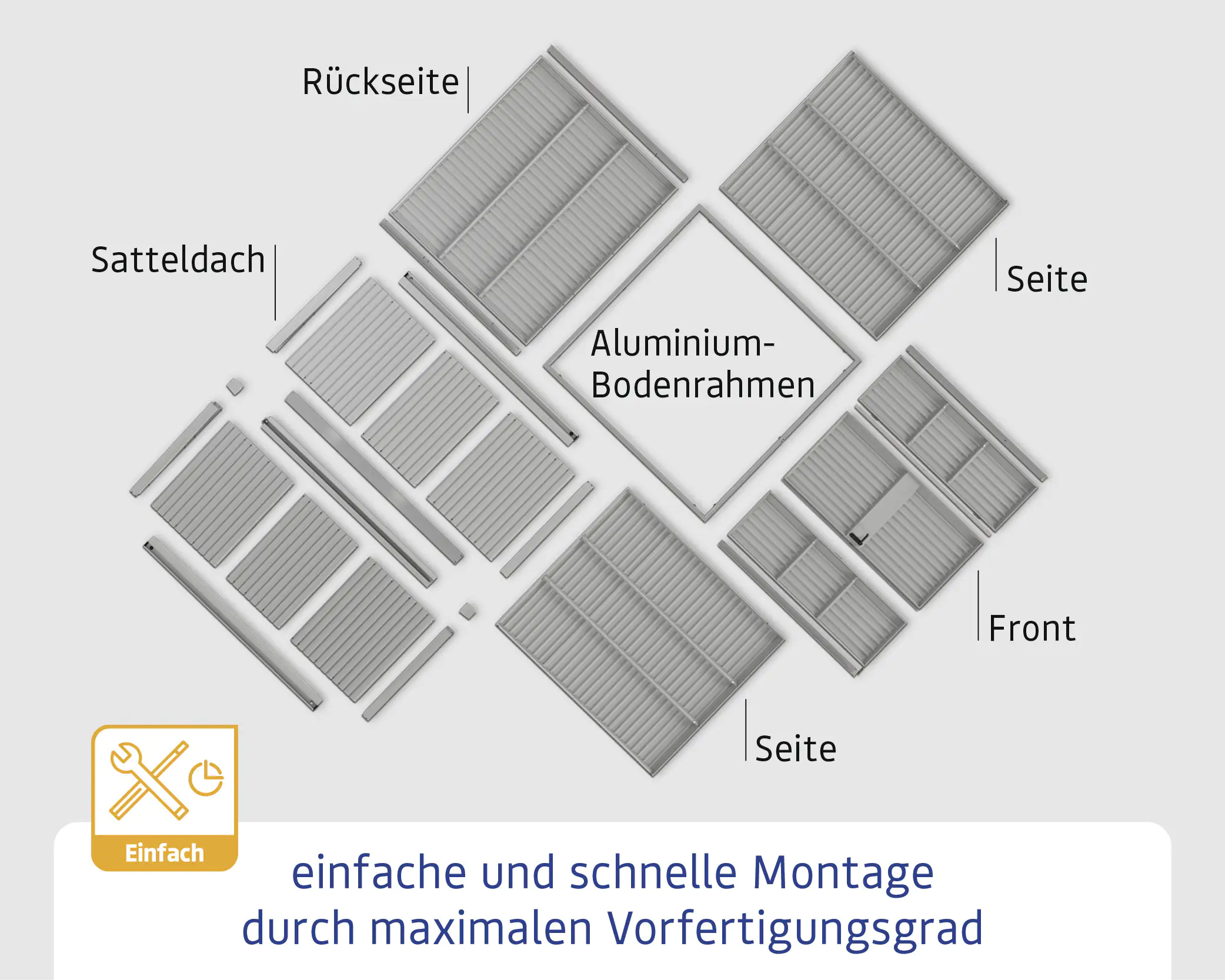 EcoStar Gerätehaus Elegant-S Typ 3 323,6 x 247,7 x 219,4 cm purpurrot