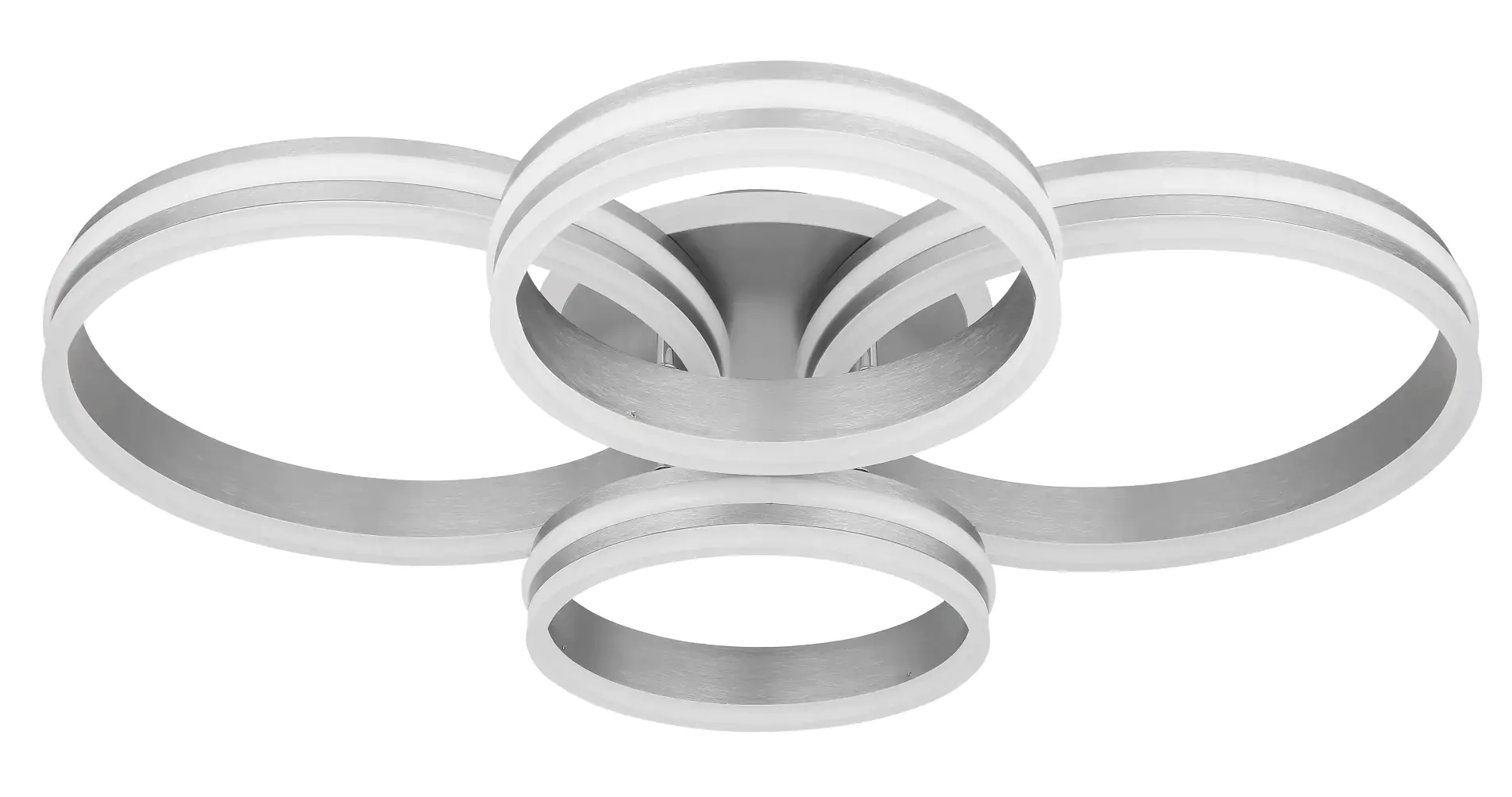Globo LED Deckenleuchte Rubio 4 Ringe