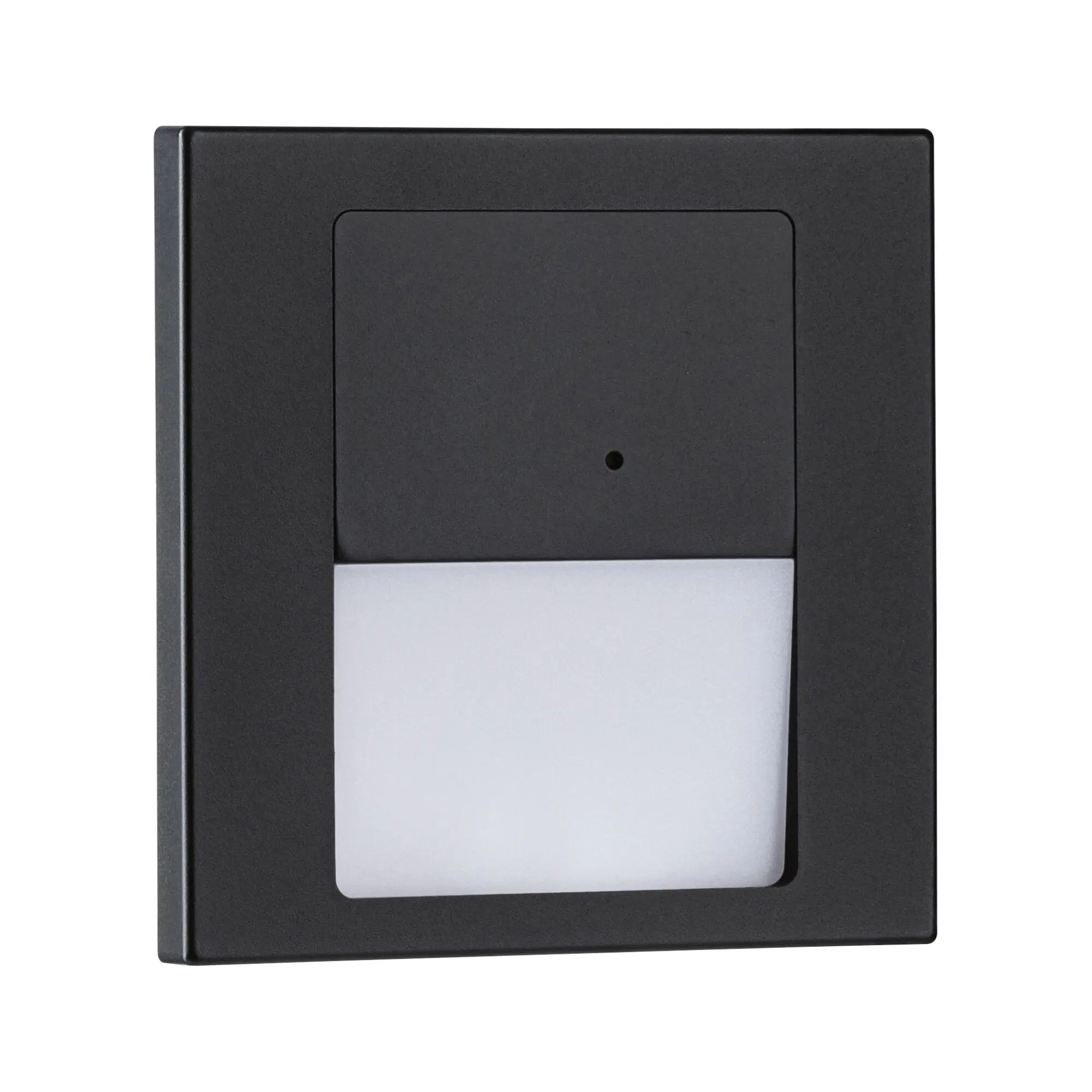 Paulmann LED Wand-Einbauleuchte Tsaro 1W Bewegunsmelder schwarz matt
