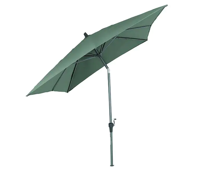 Siena Garden Mittelstockschirm Avio olive 300 x 200 cm