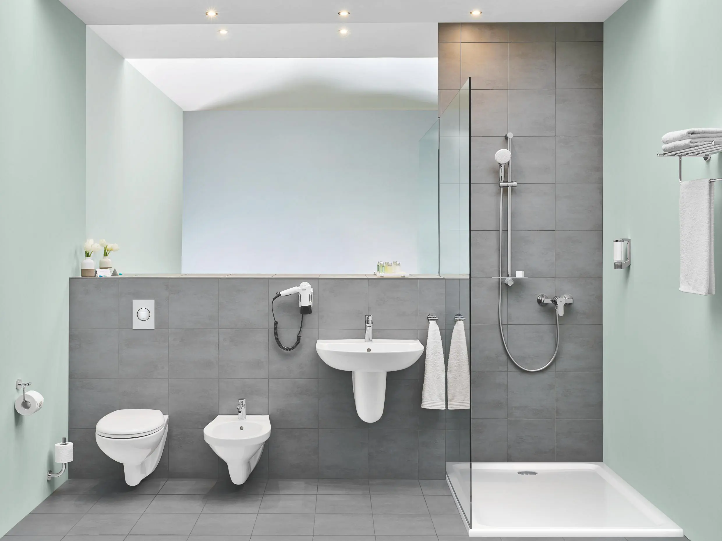 Grohe Duscharmatur Edge verchromt