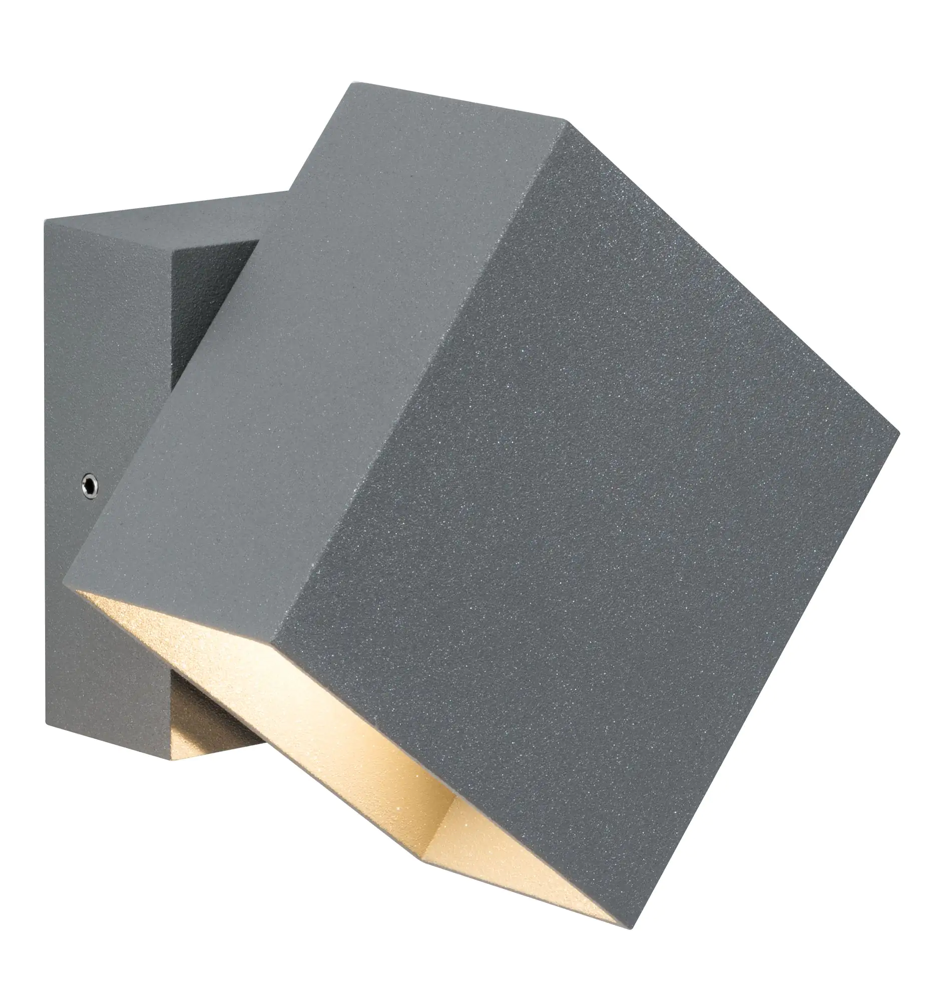 Paulmann Special Line LED Außen-Wandleuchte Cybo grau 10 x 10 cm Up & Down