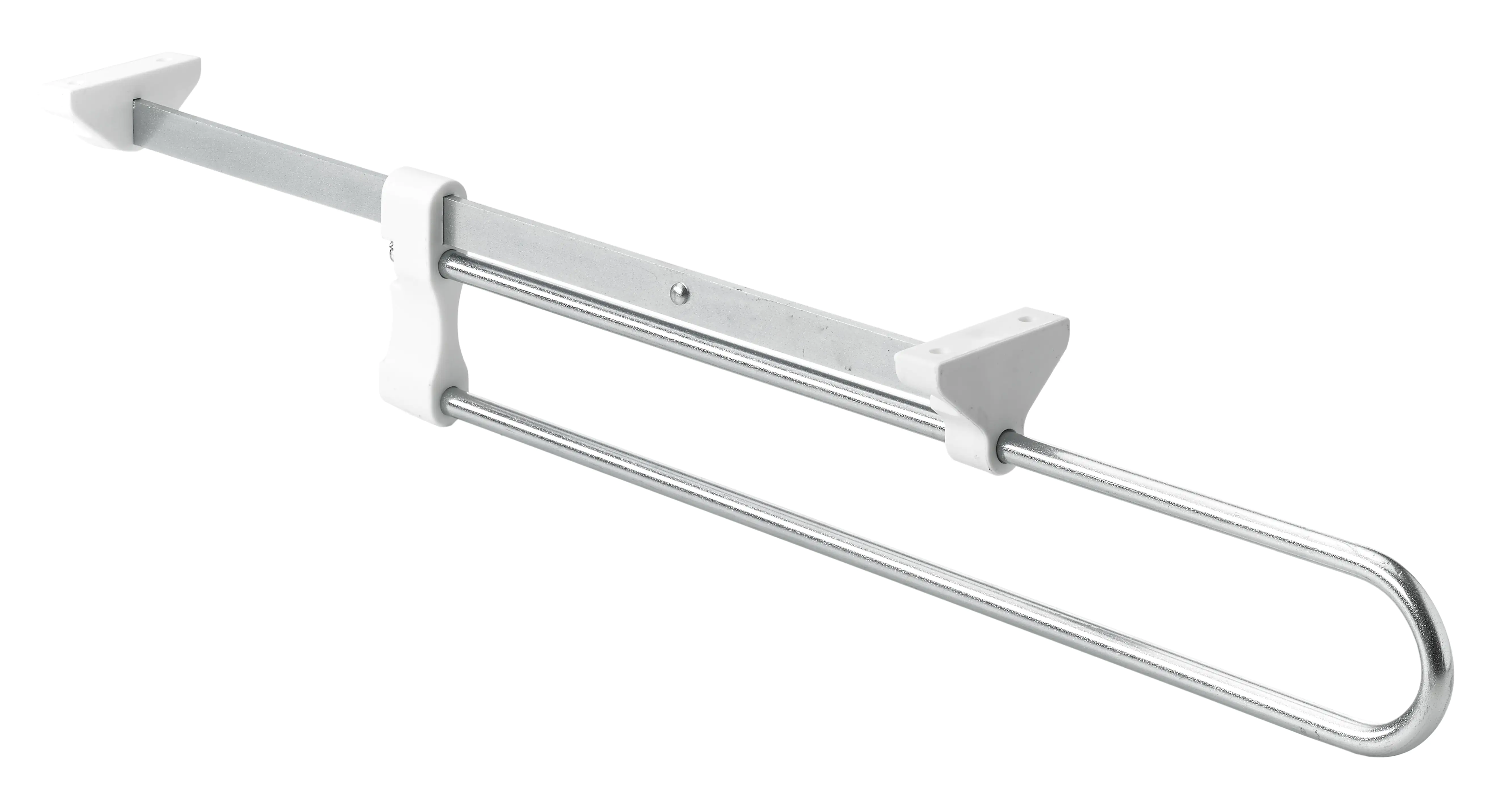 Hettich Kleiderbügelhalter ausziehbar 350 mm, verchromt, 1 Stück