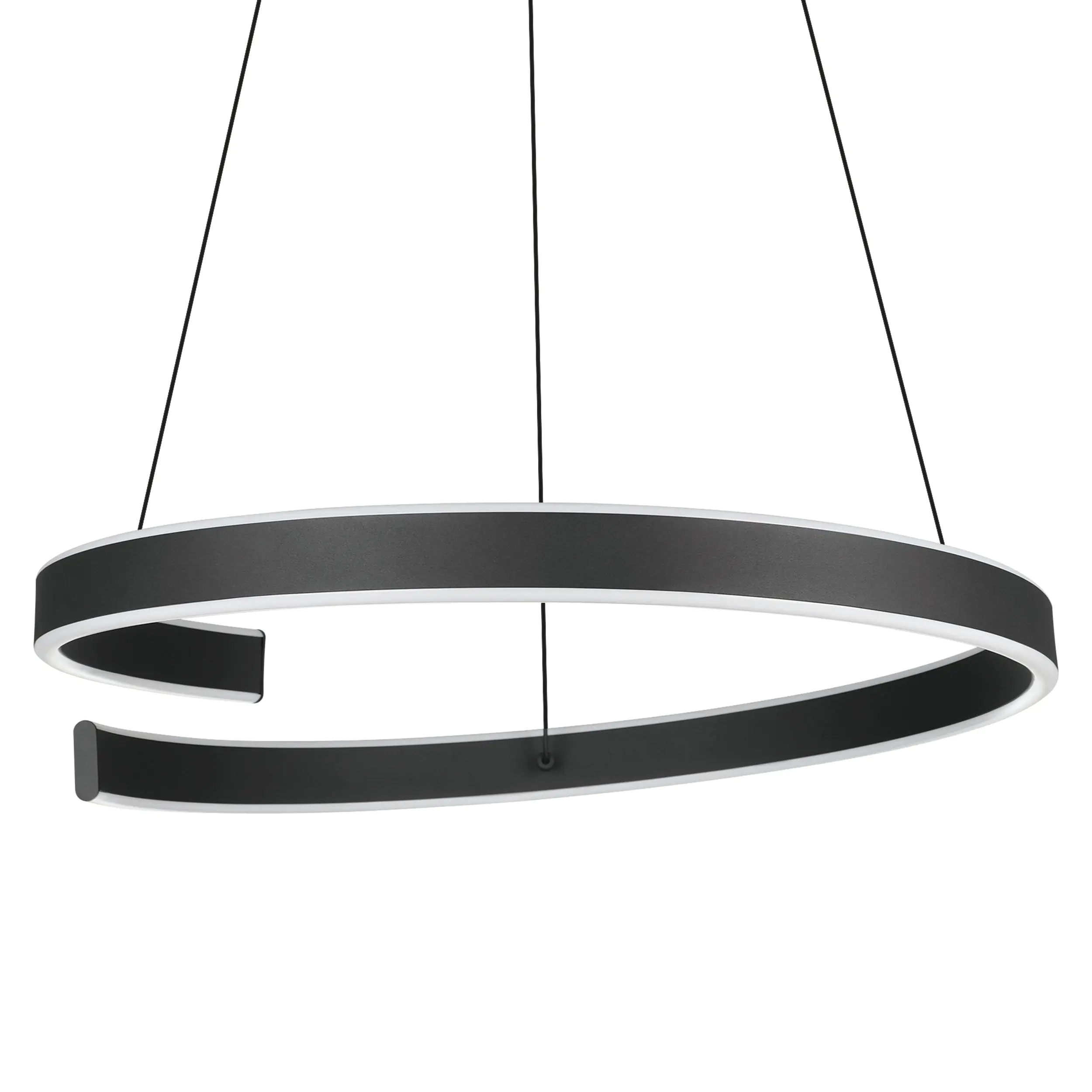 Eglo Connect LED Pendelleuchte Andabaia-Z schwarz 60 x 154 cm