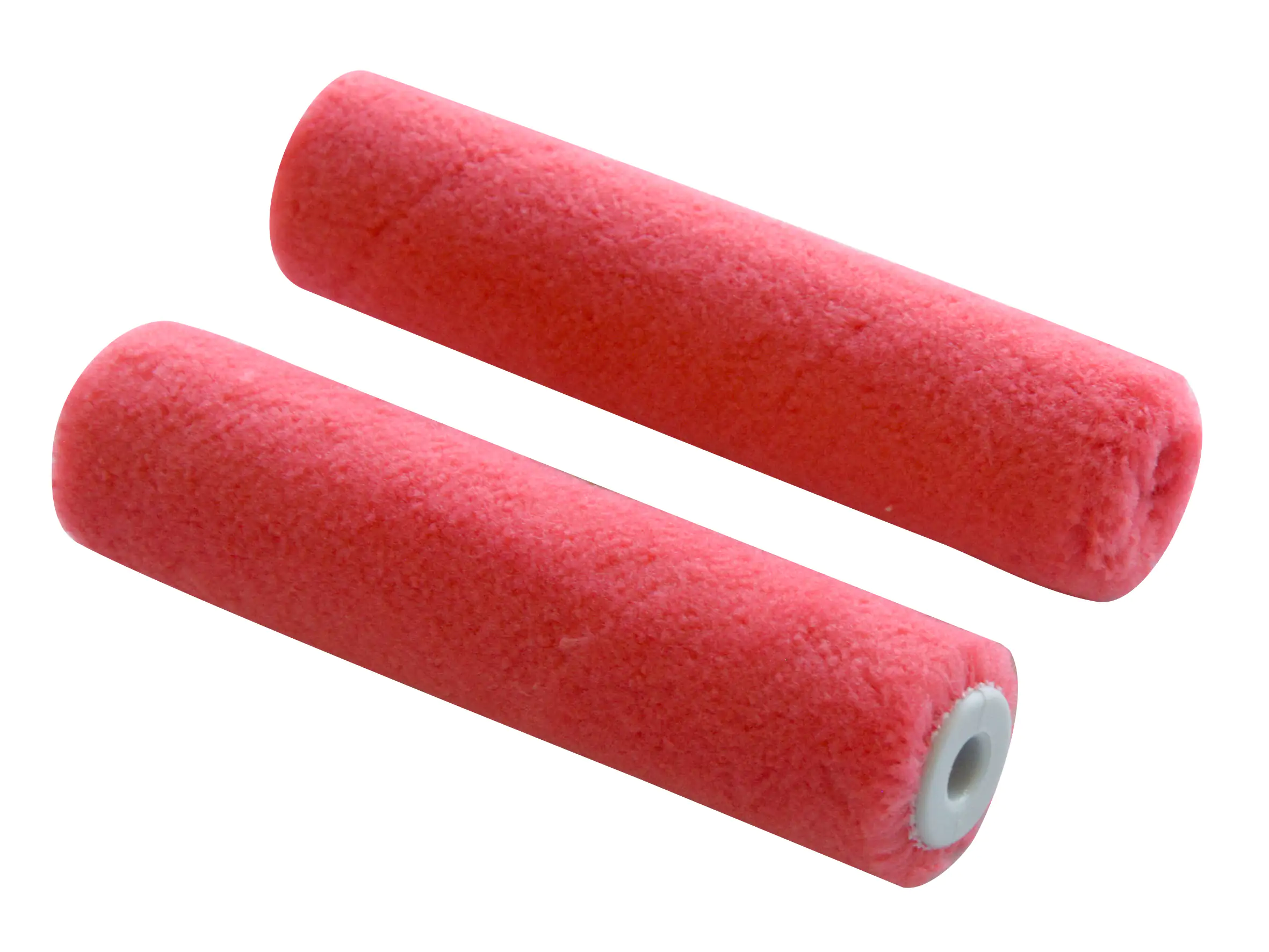 Heizkörper-Lackierwalzen RedFibre 10 cm, 4 mm, 2 Stück