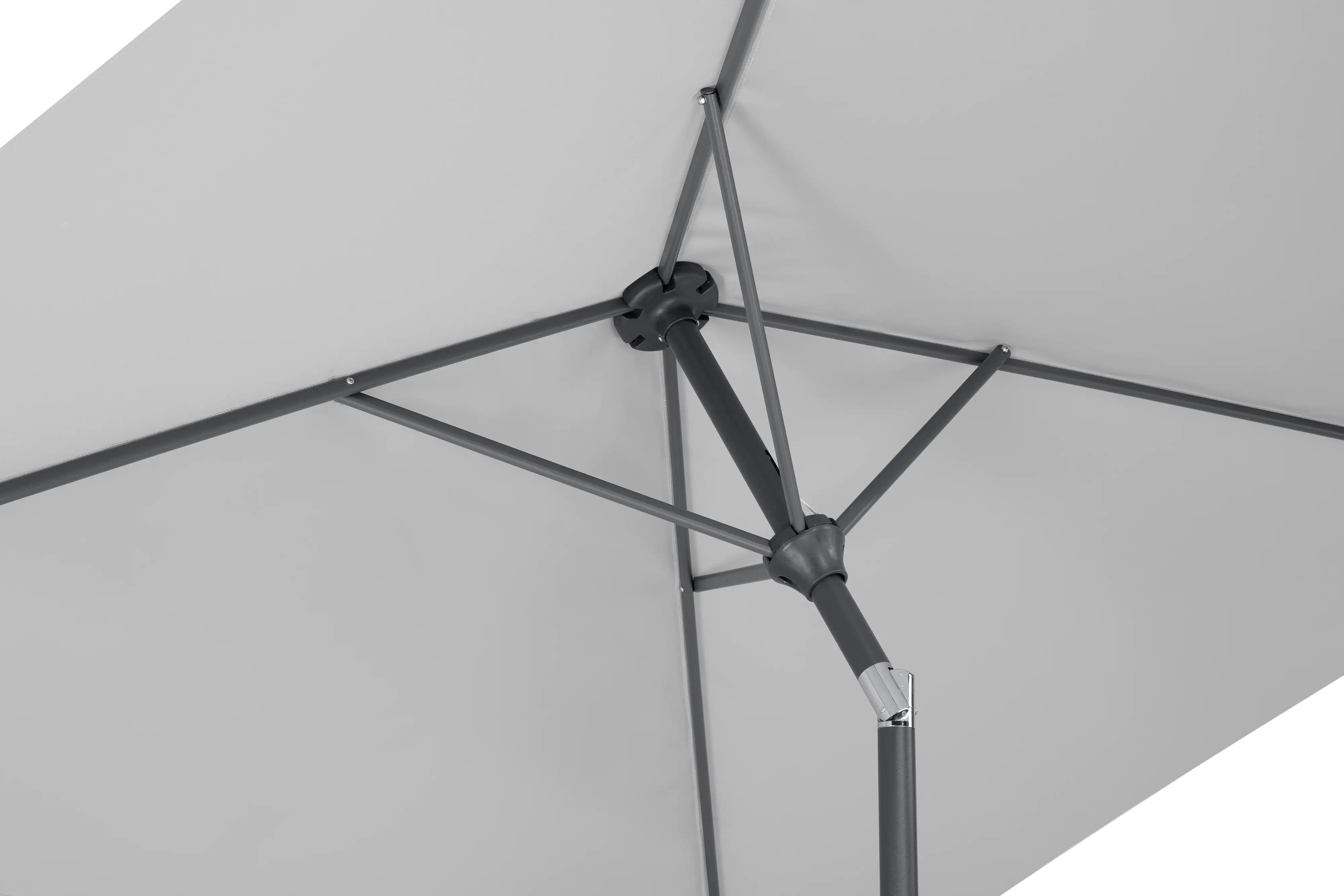 Schneider Sonnenschirm Bilbao silbergrau 210 x 130 cm