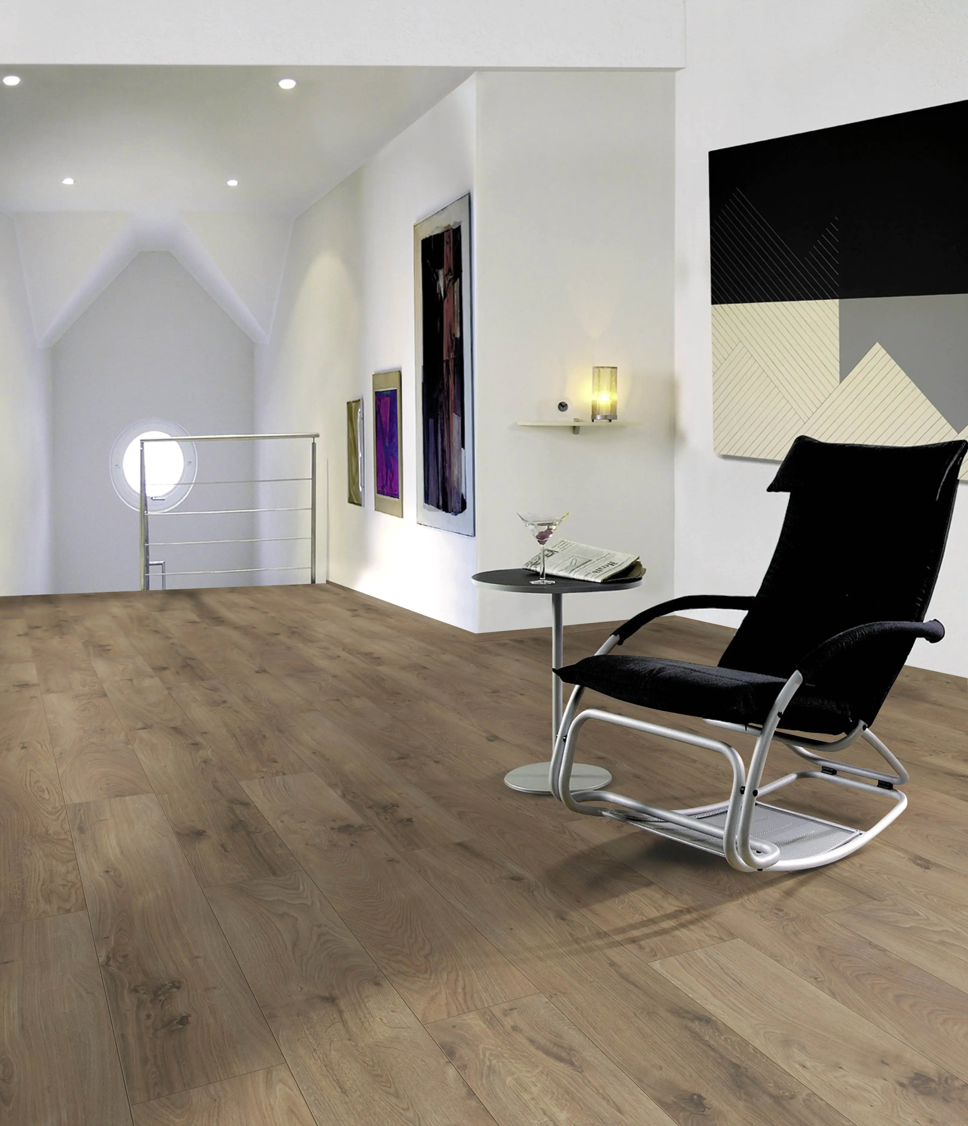 Classen Laminat 7 mm 4V 128,6 x 19,4 cm 7 mm Oak nature red