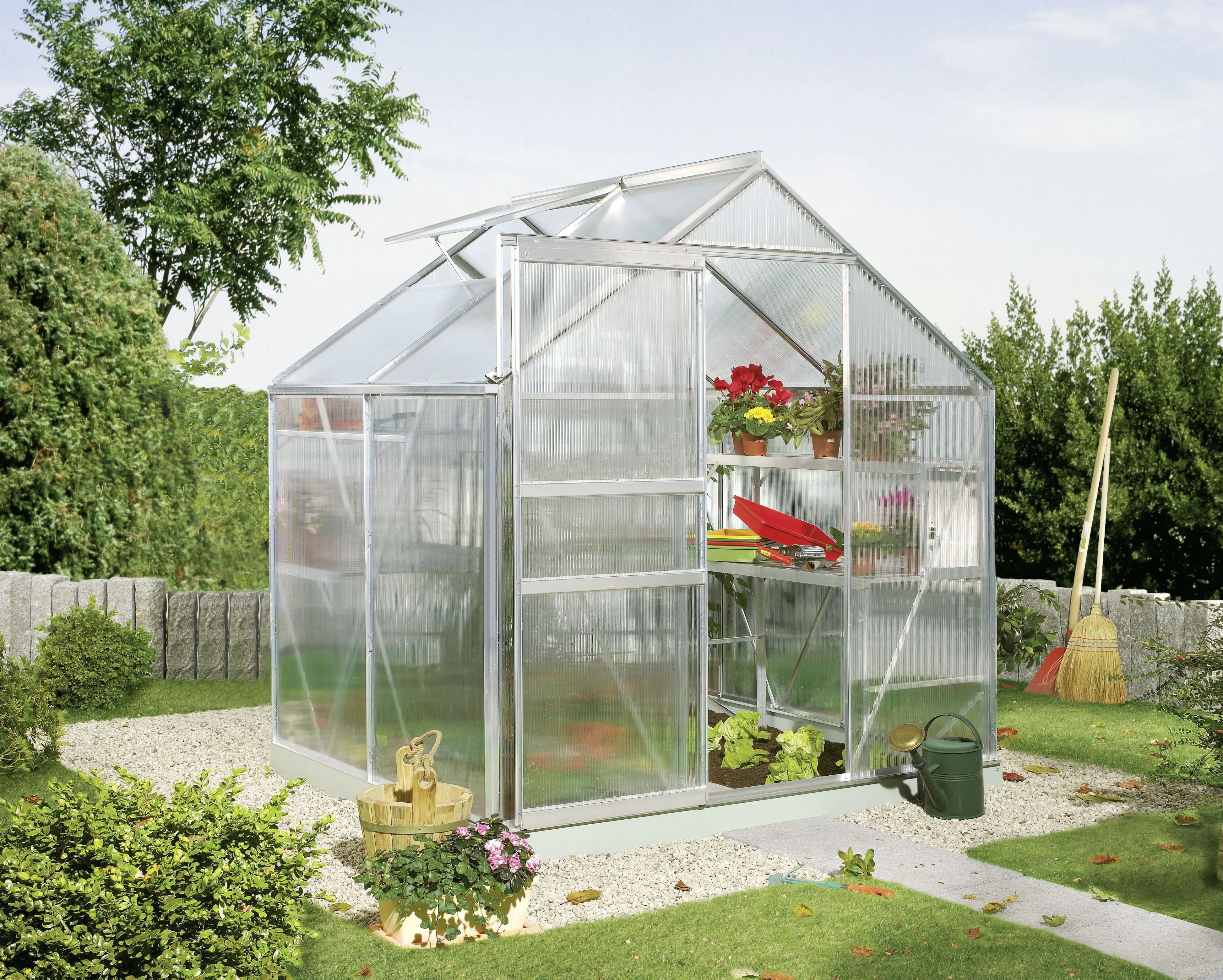 Vitavia Gewächshaus Calypso 3000 192 x 154 cm 4 mm HPK