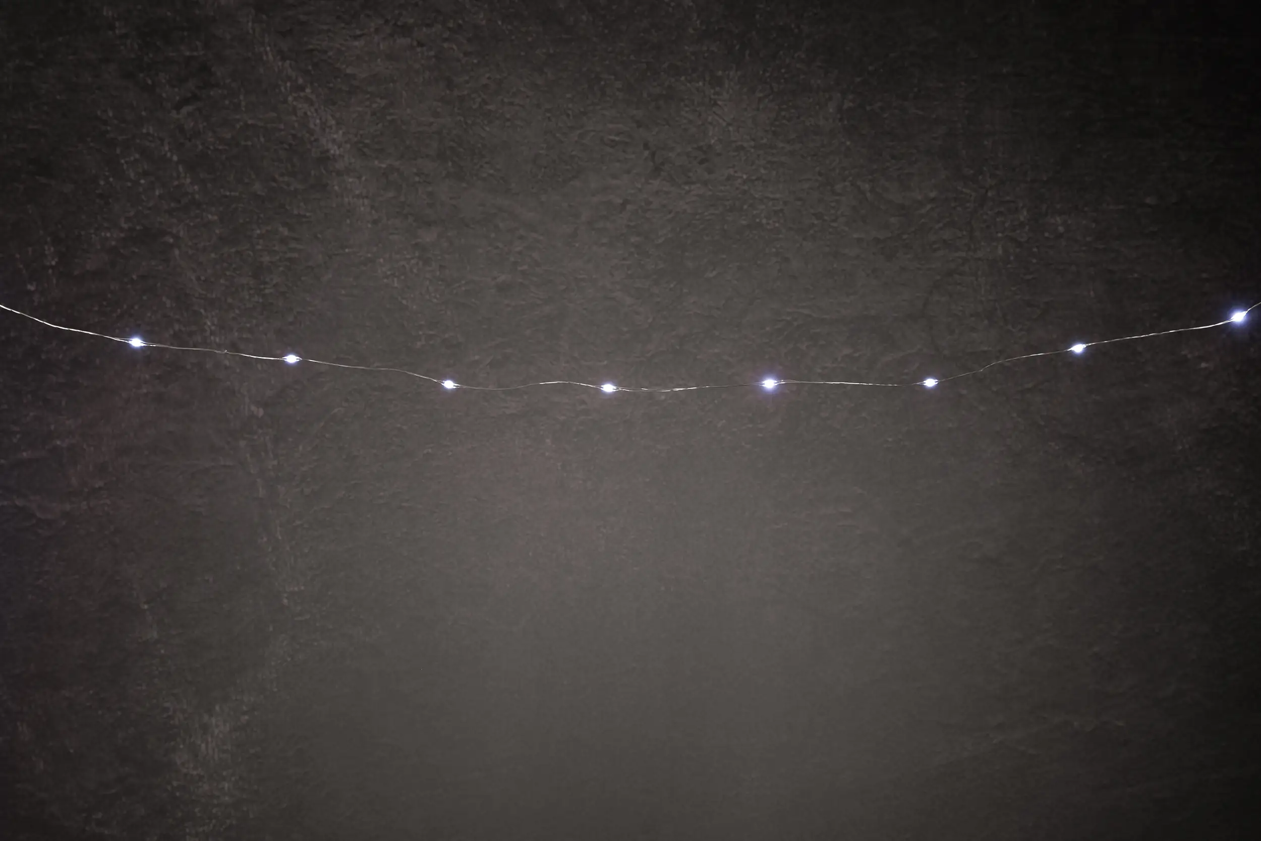 TrendLine LED-Lichterkette Mini Außen 7,9 m kaltweiß mit Timer, 8 Lichteffekten