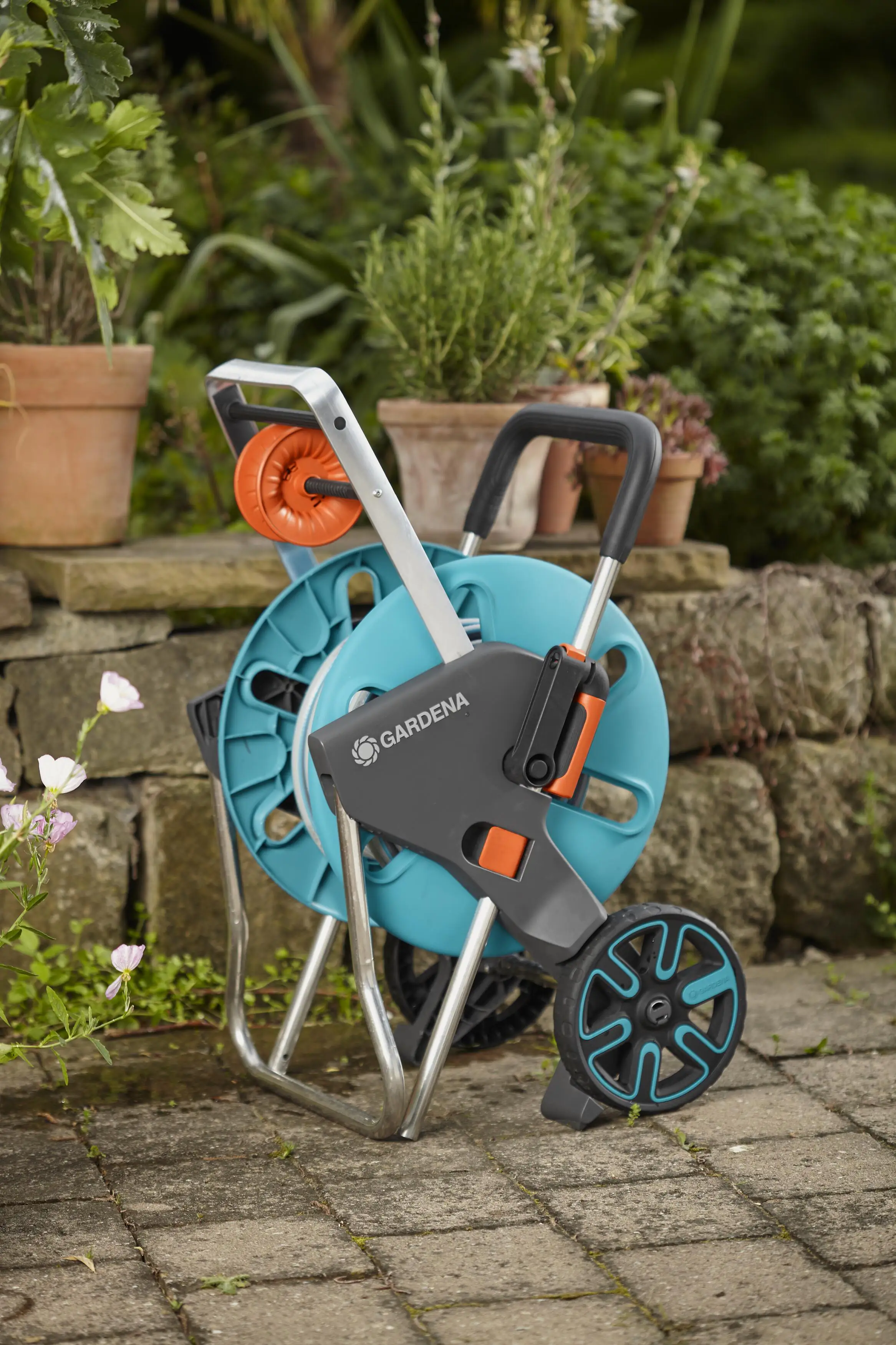 Gardena Schlauchwagen CleverRoll M Easy Set inkl. 20 m Schlauch