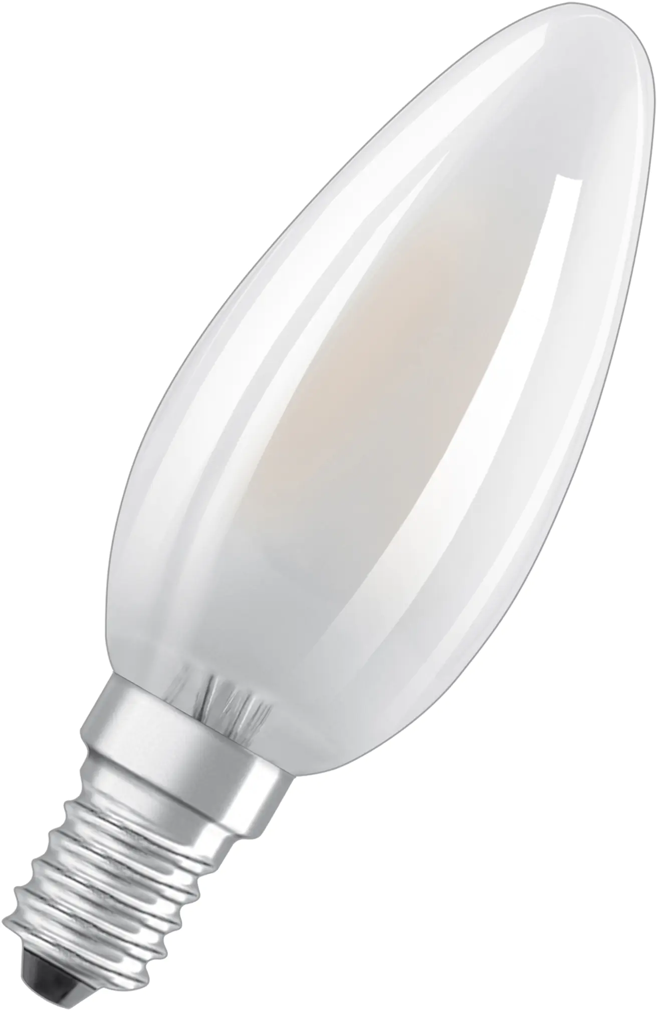 Osram LED Leuchtmittel Retrofit CLB 25 E14 2,5W warmweiß, weiß matt