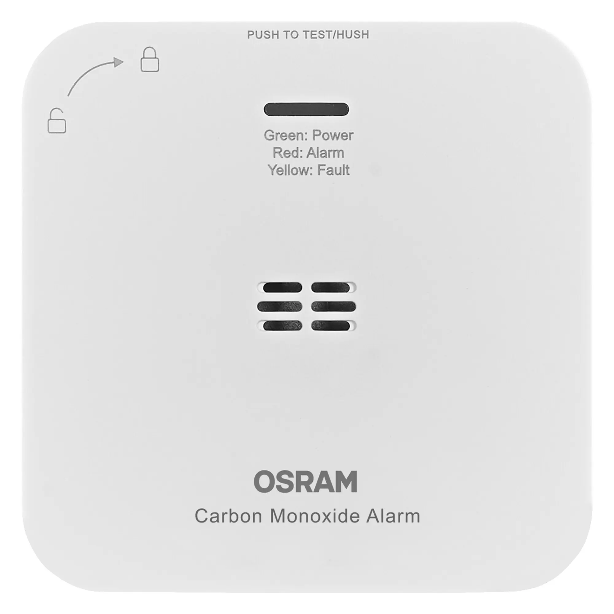 Osram Smart+ WiFi Kohlenmonoxiderkennung-Sensor weiß