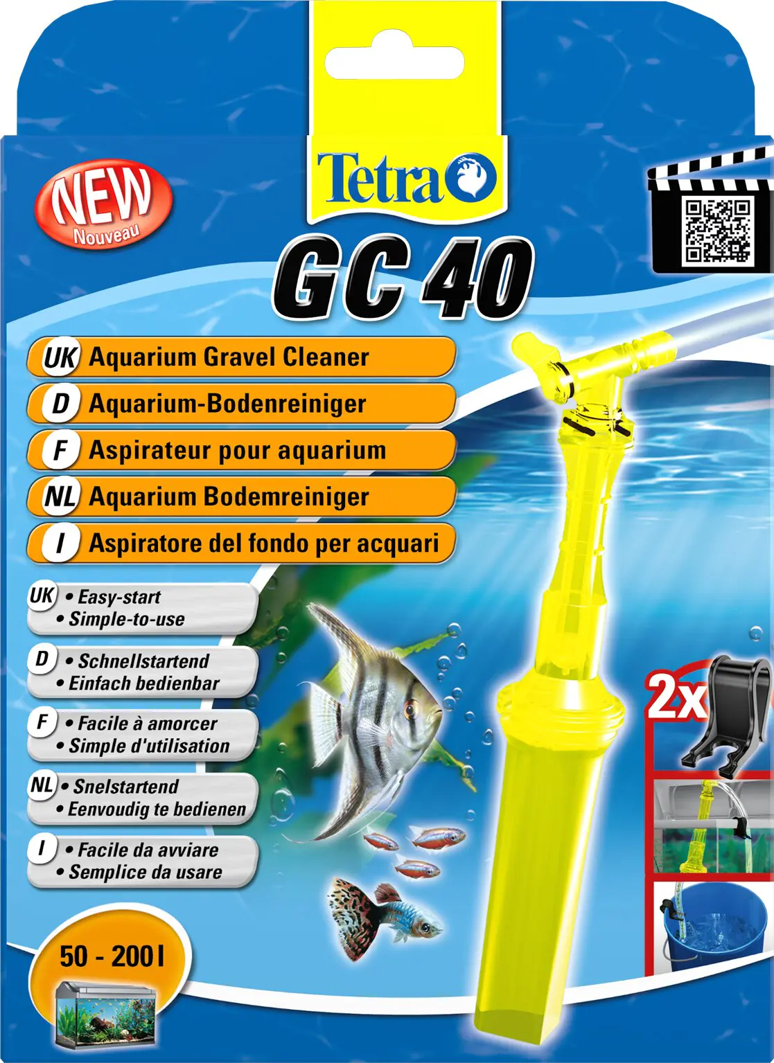 Tetratec Aquarien-Bodenreiniger GC 40