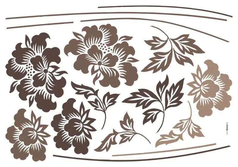 Komar Decosticker Grace 100 x 70 cm