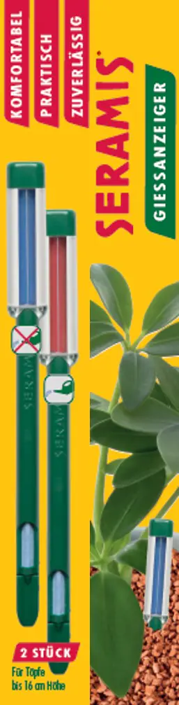 SERAMIS® Gießanzeiger klein (16 cm), 2 Stück